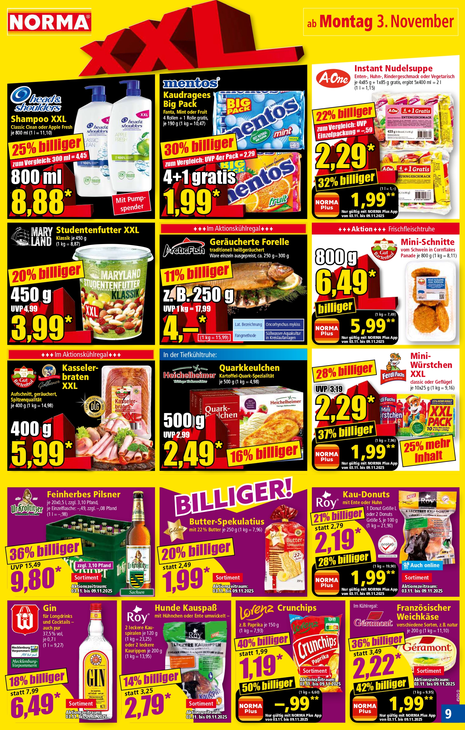 Norma Prospekt – Diese Woche gültig vom 3.11.2025 bis 8.11.2025 16