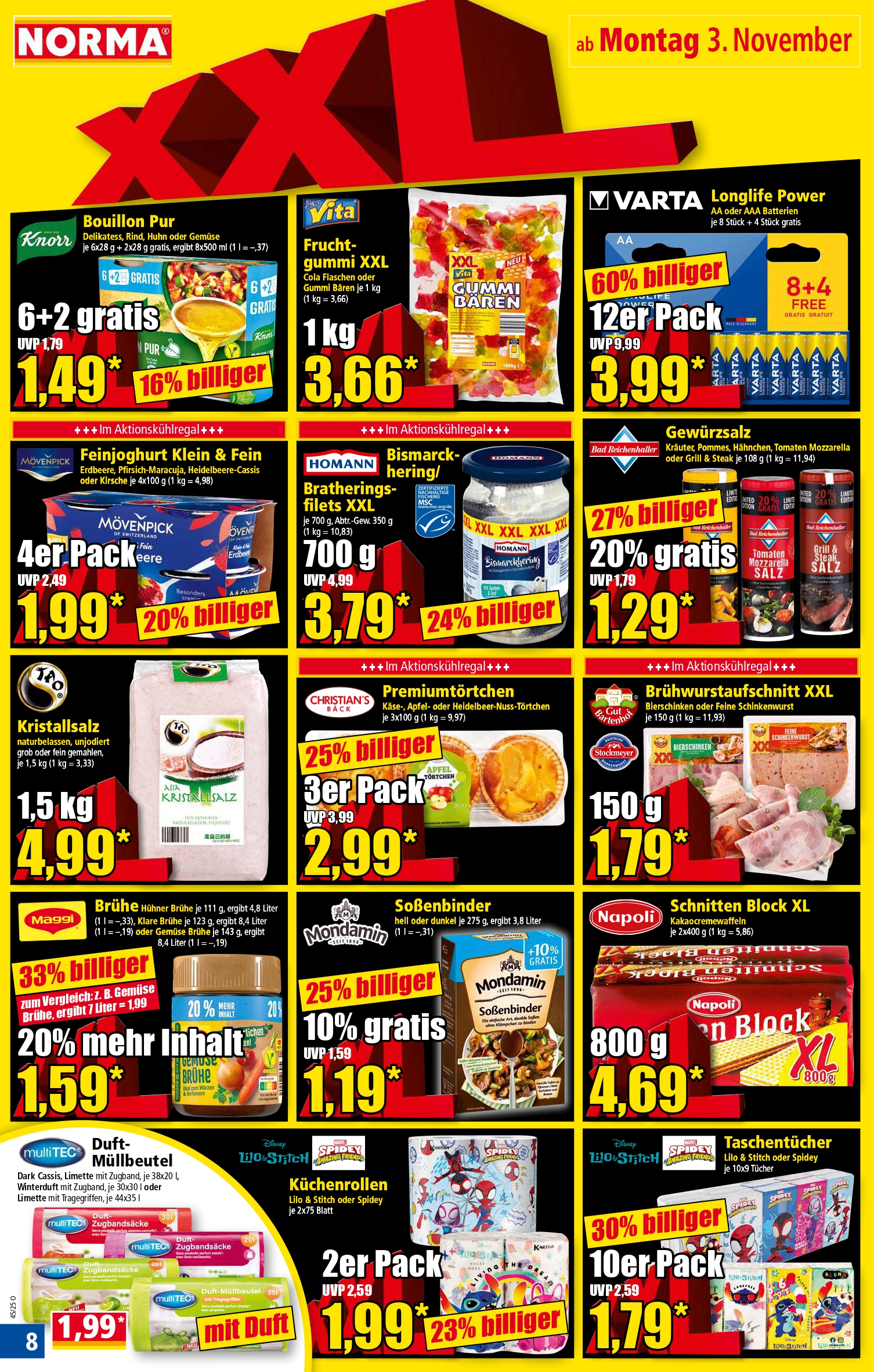 Norma Prospekt – Diese Woche gültig vom 3.11.2025 bis 8.11.2025 14