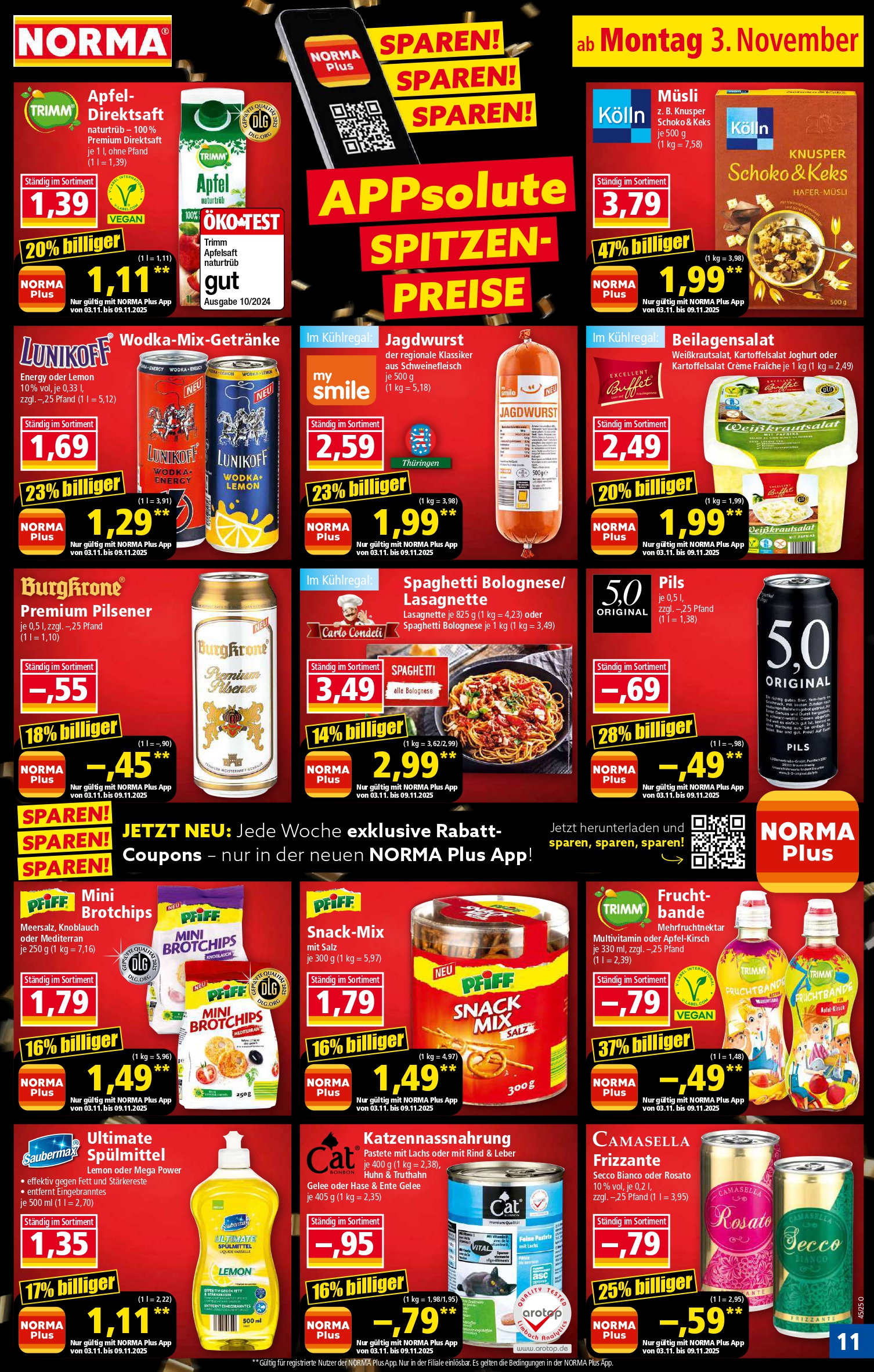 Norma Prospekt – Diese Woche gültig vom 3.11.2025 bis 8.11.2025 20
