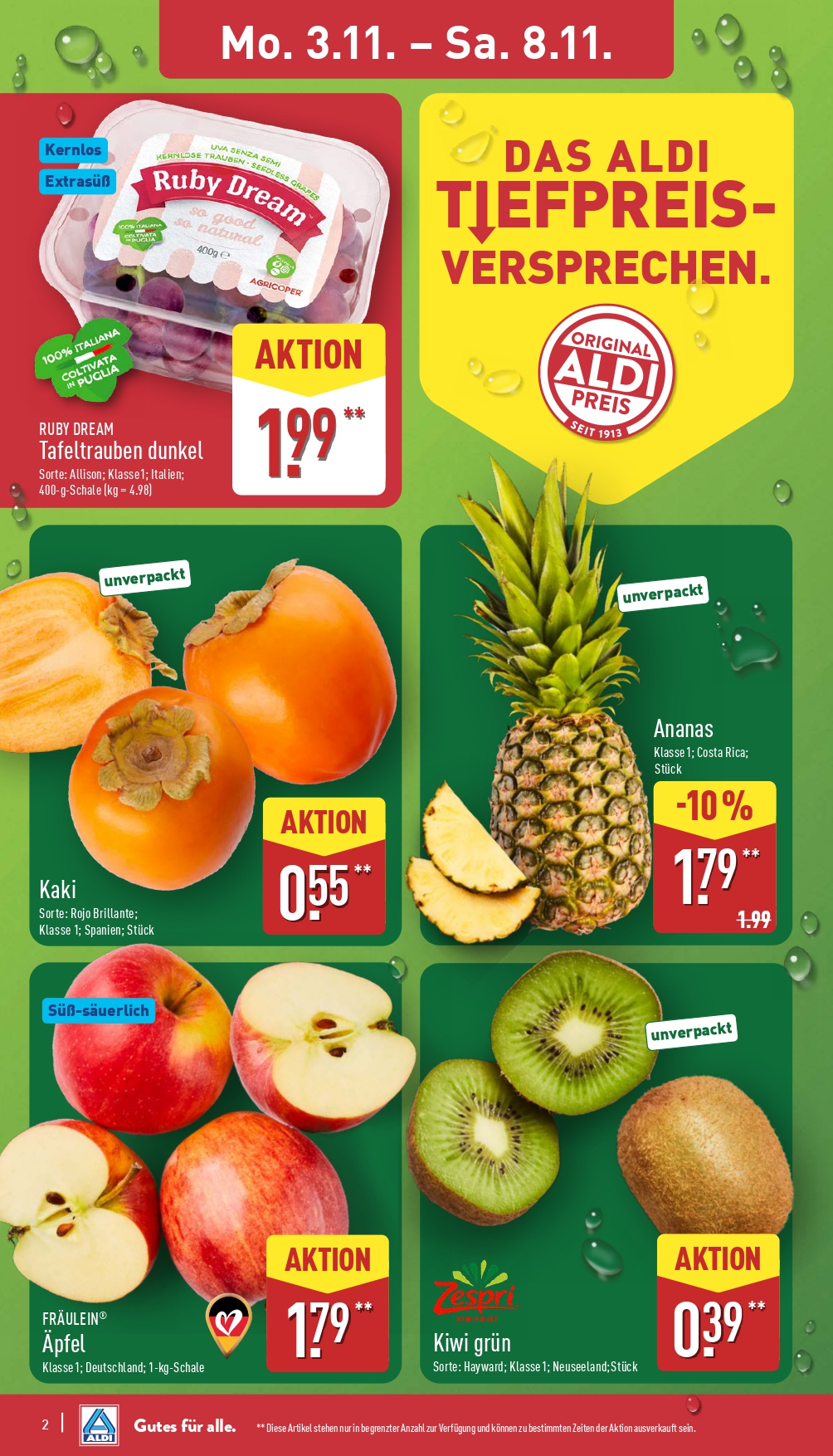 ALDI Nord Prospekt – Diese Woche gültig vom 3.11.2025 bis 8.11.2025 2