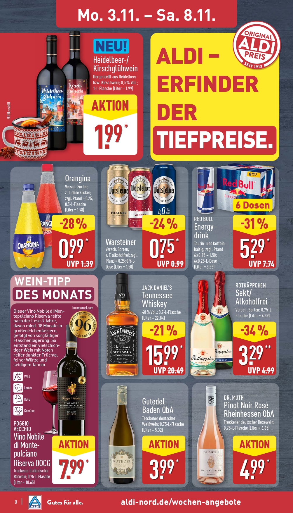ALDI Nord Prospekt – Diese Woche gültig vom 3.11.2025 bis 8.11.2025 14