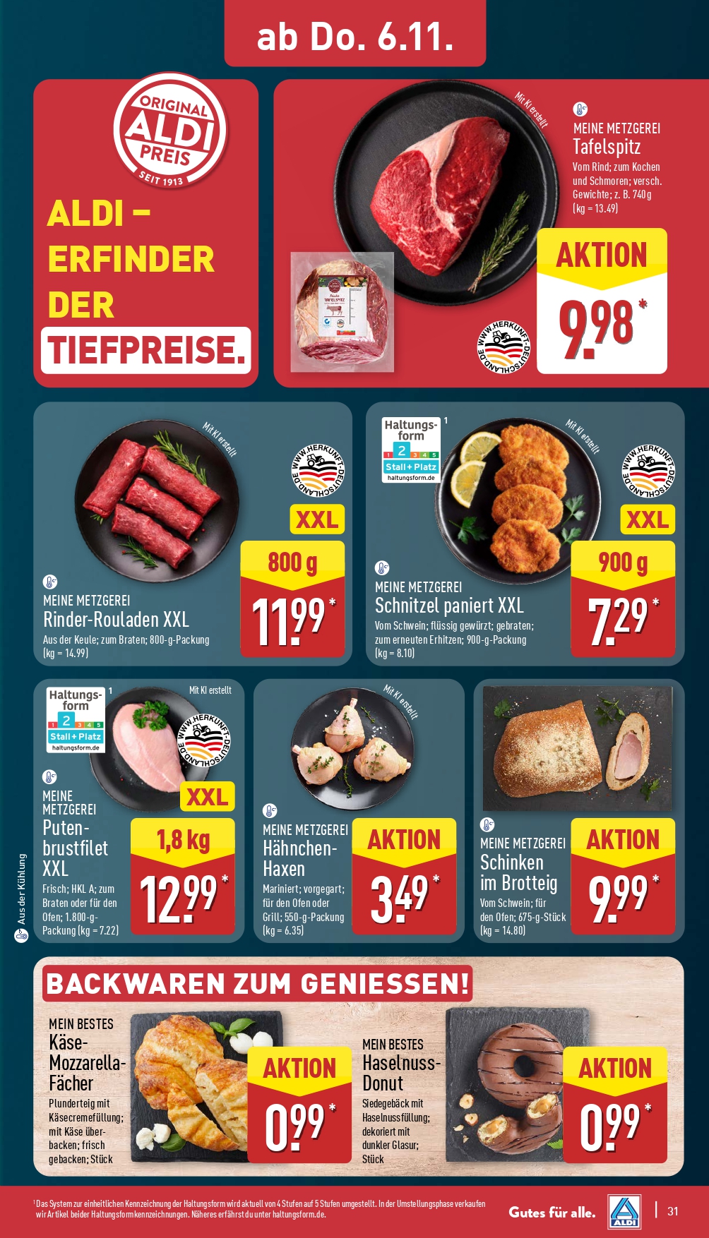 ALDI Nord Prospekt – Diese Woche gültig vom 3.11.2025 bis 8.11.2025 68