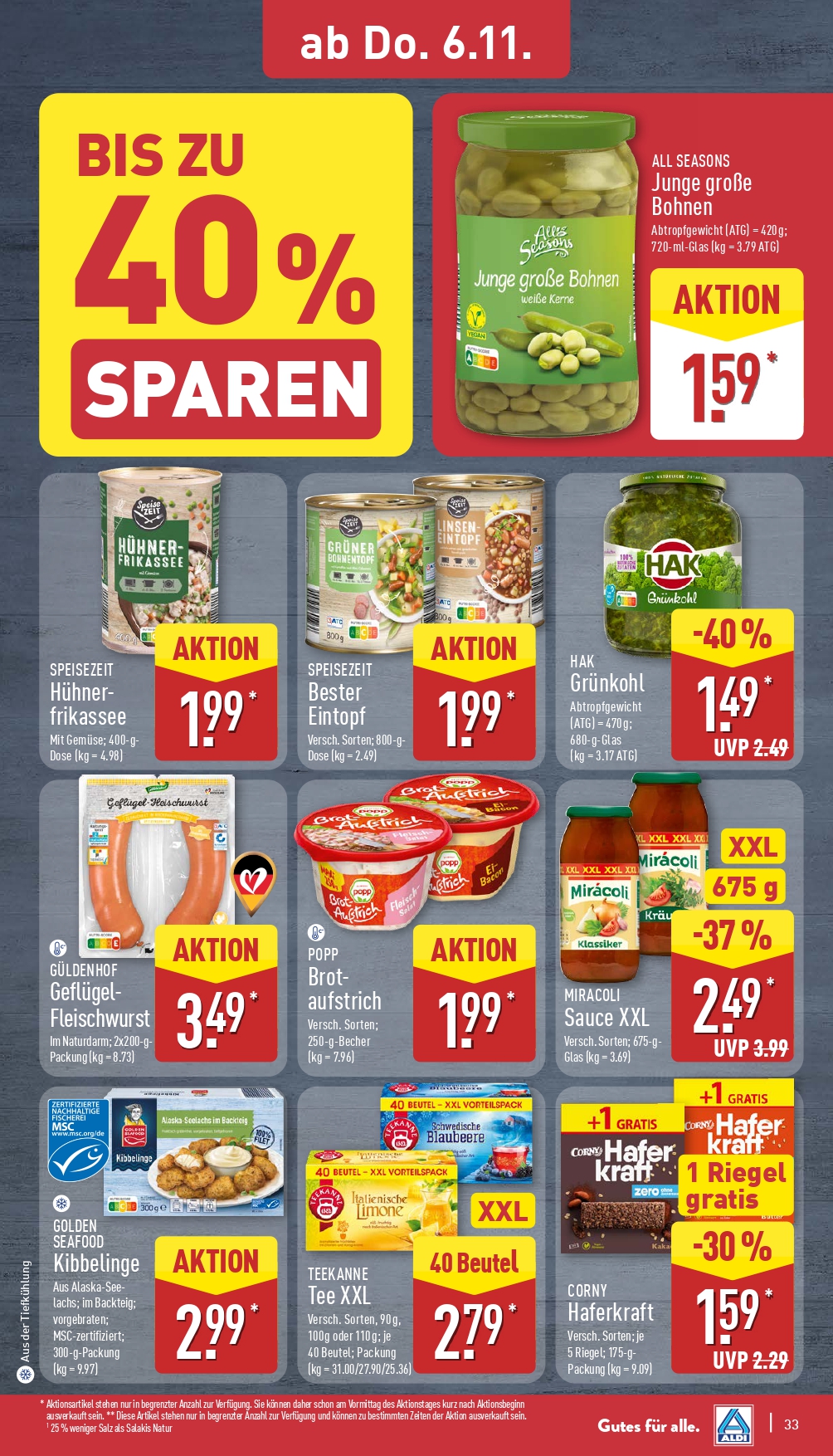 ALDI Nord Prospekt – Diese Woche gültig vom 3.11.2025 bis 8.11.2025 72
