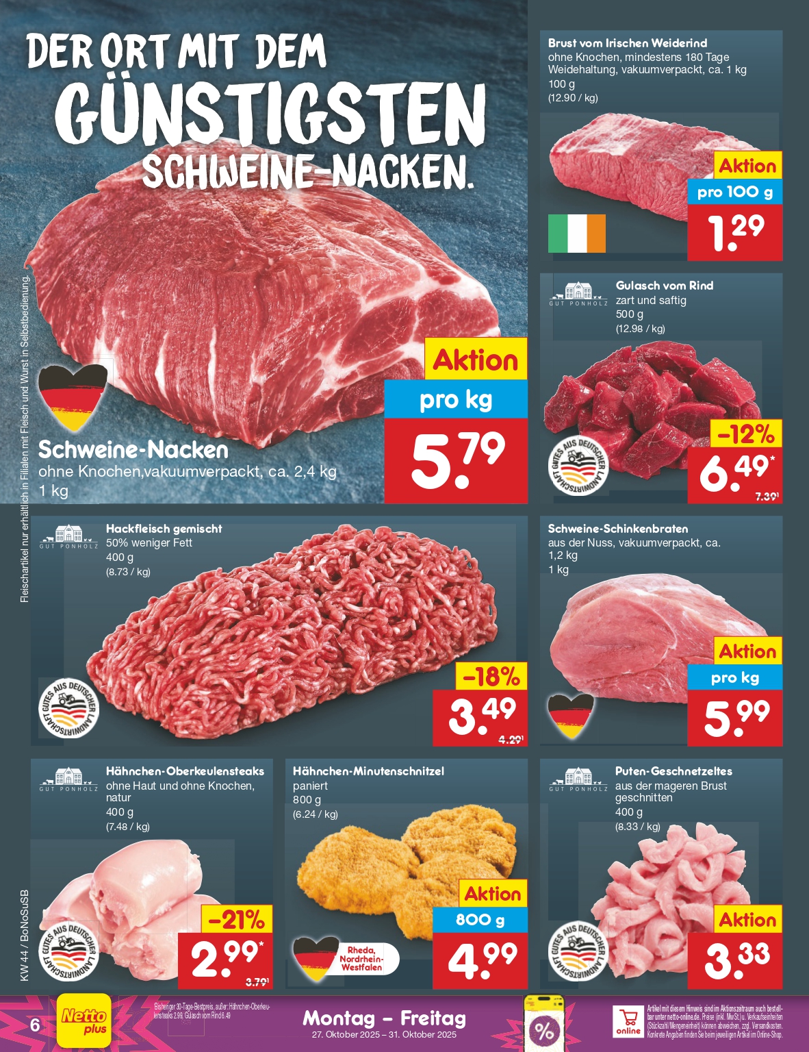 Netto Prospekt gültig vom 27.10.2025 bis 31.10.2025 18