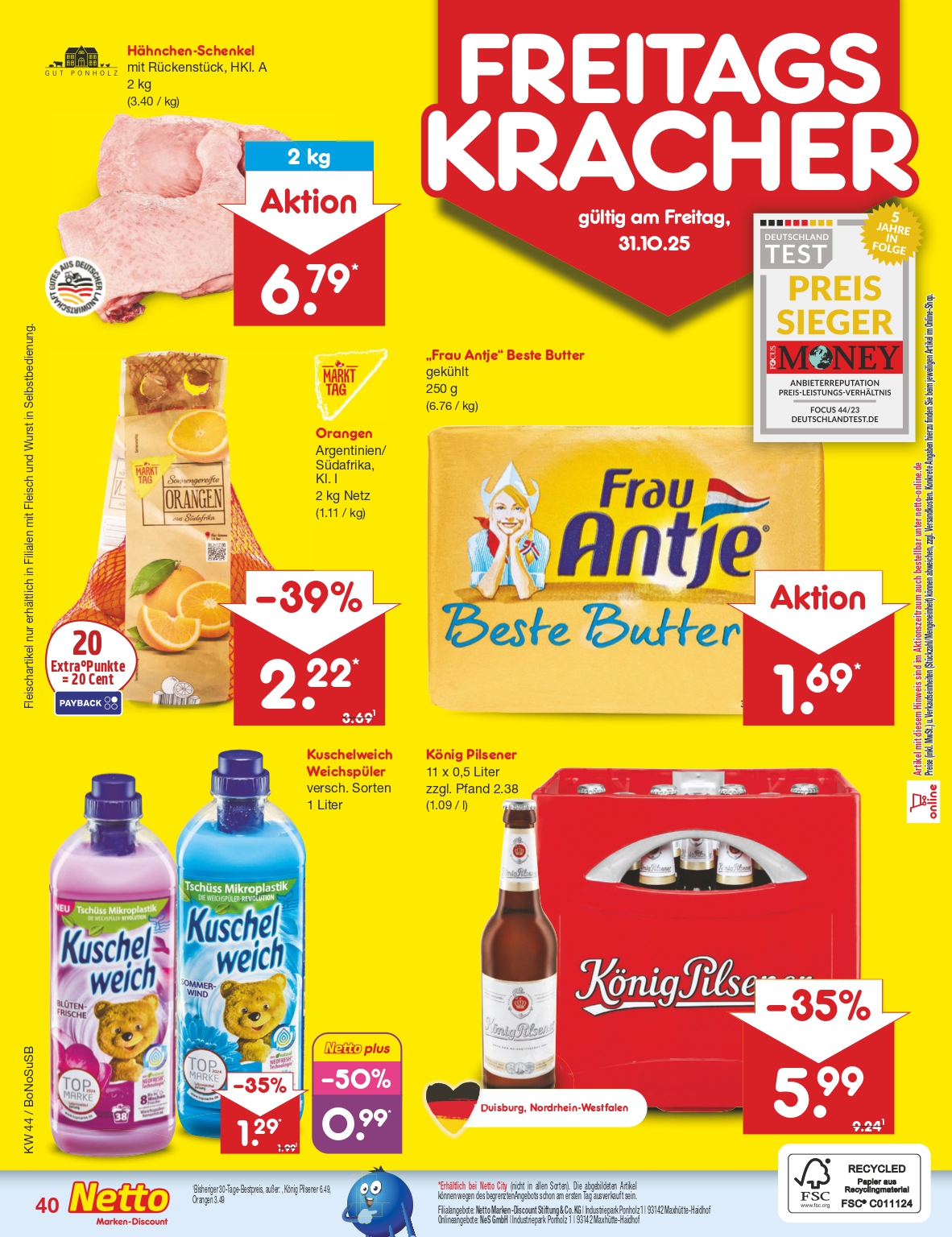 Netto Prospekt gültig vom 27.10.2025 bis 31.10.2025 98