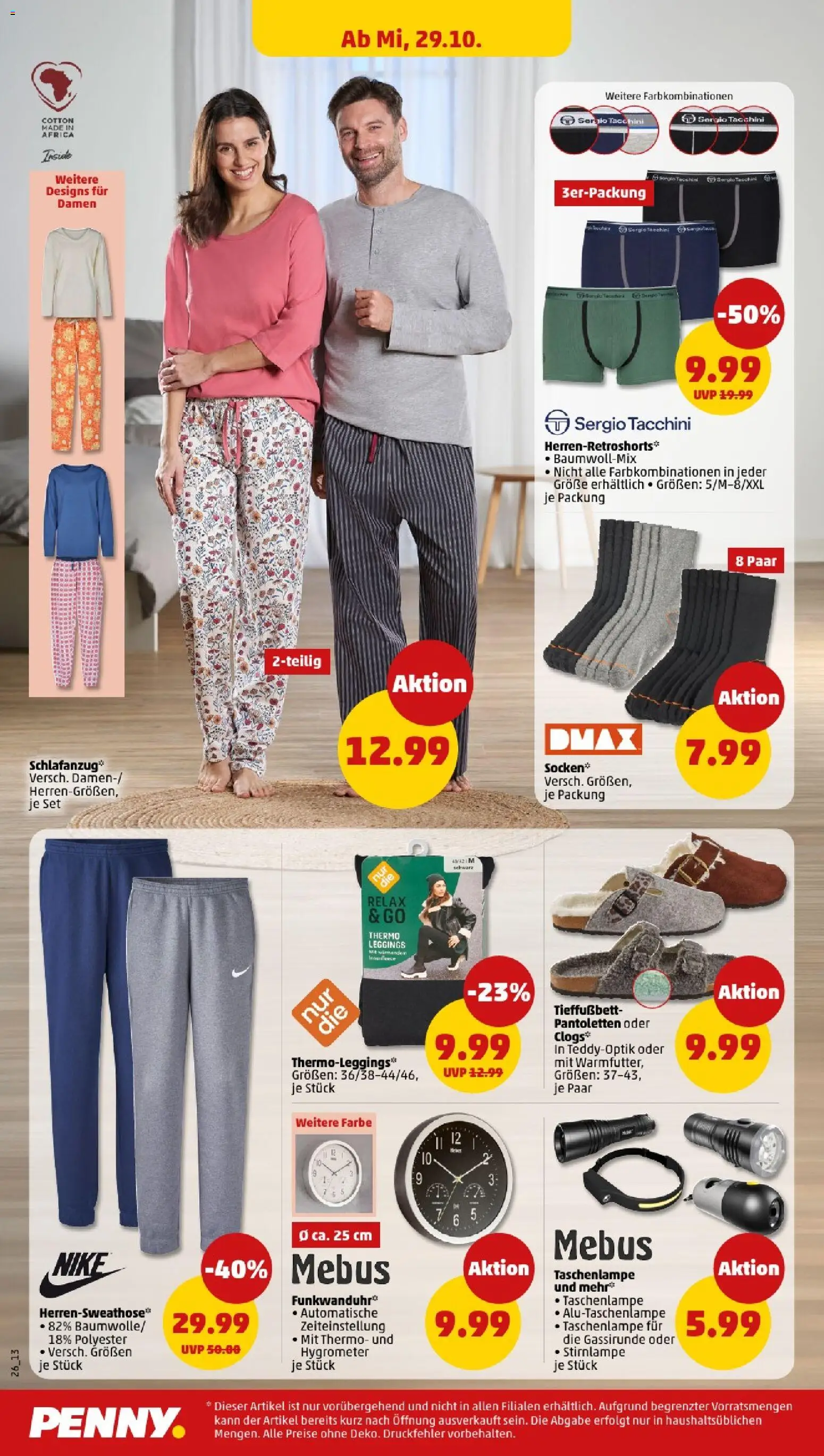 Penny - Thüringen – gültig ab 27.10.2025 | Seite: 28 | Produkte: Stirnlampe, Leggings Penny - Thüringen – gültig ab 27.10.2025 | Seite: 28 | Produkte: Stirnlampe, Leggings