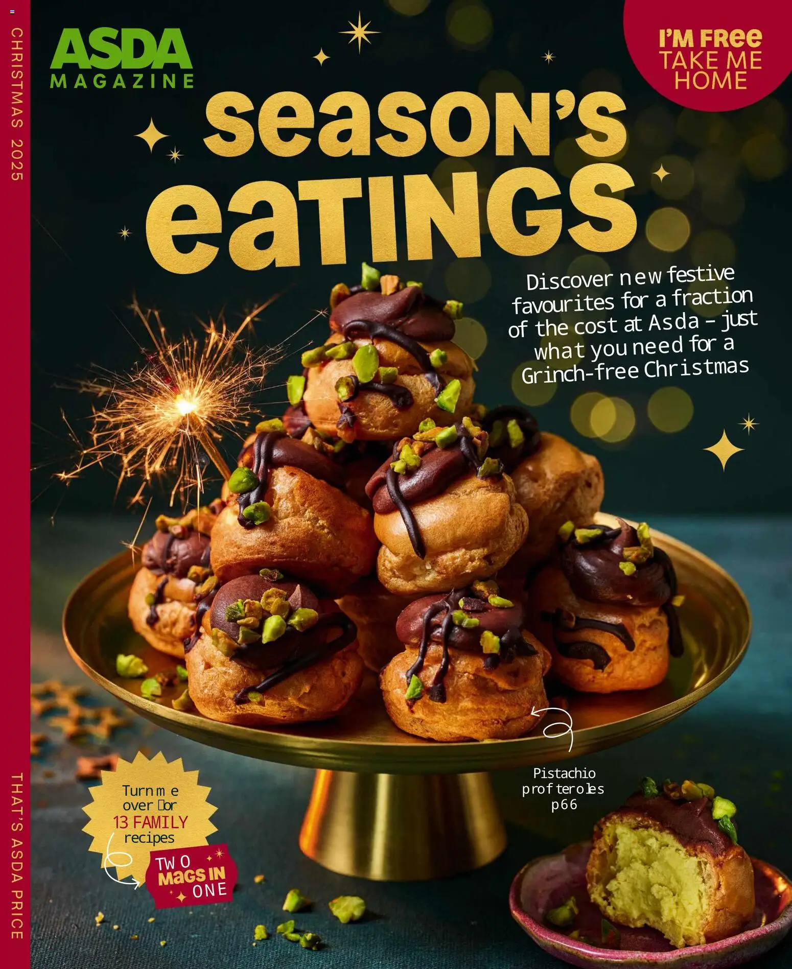 Asda Groceries Online Shopping Magazine Christmas Tuesday 04 November