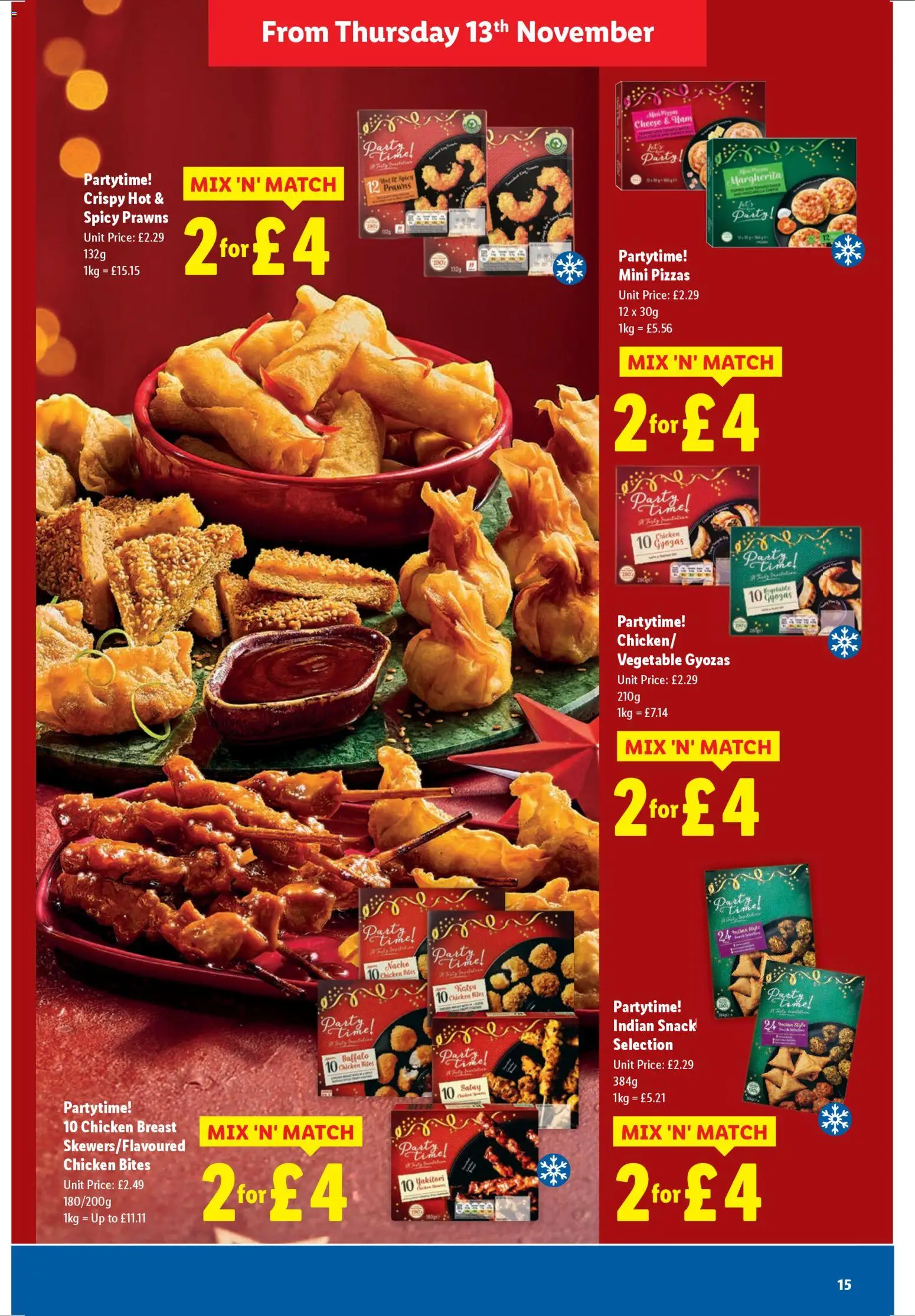 {H1} | Page: 15 | Products: Chicken, Chicken breast, Ginkgo biloba, Snack