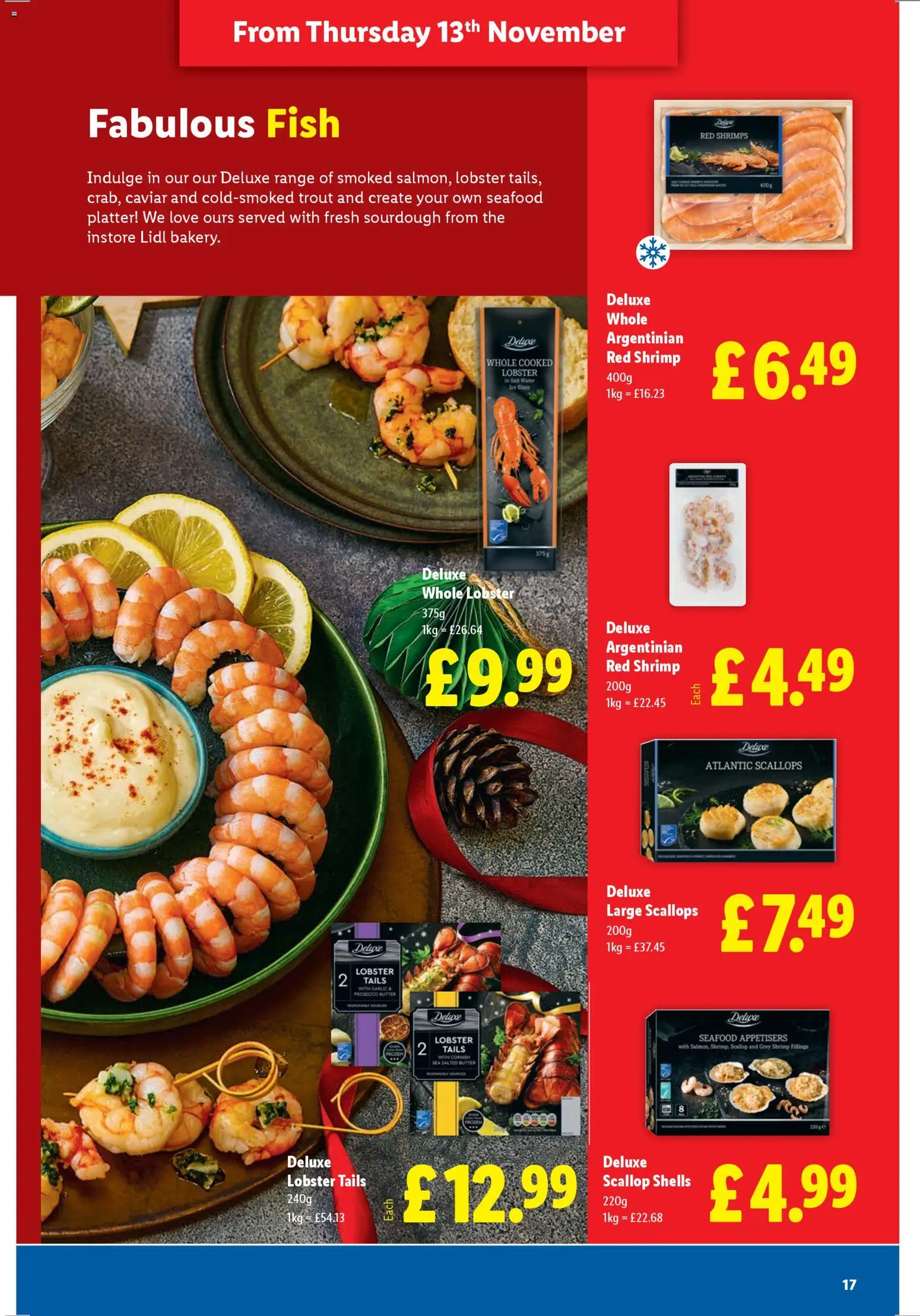 {H1} | Page: 17 | Products: Garlic, Szarvas comb, Butter, Fish