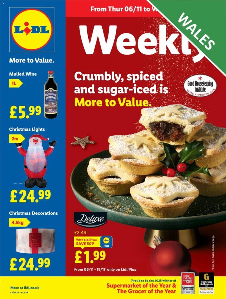 Lidl offers this week 06 November Wales