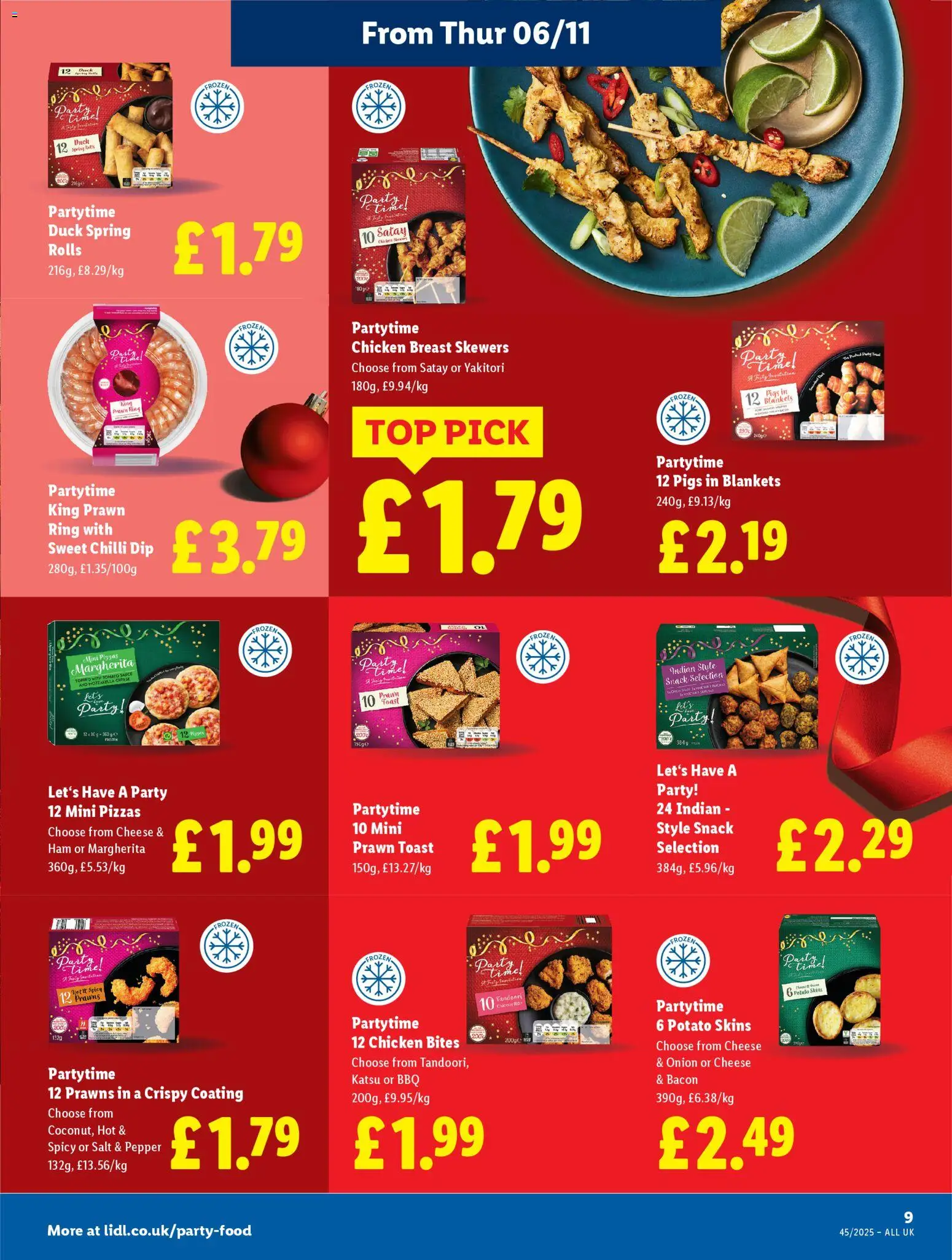 {H1} | Page: 9 | Products: Sauce, Cheese, Bacon, Pepper