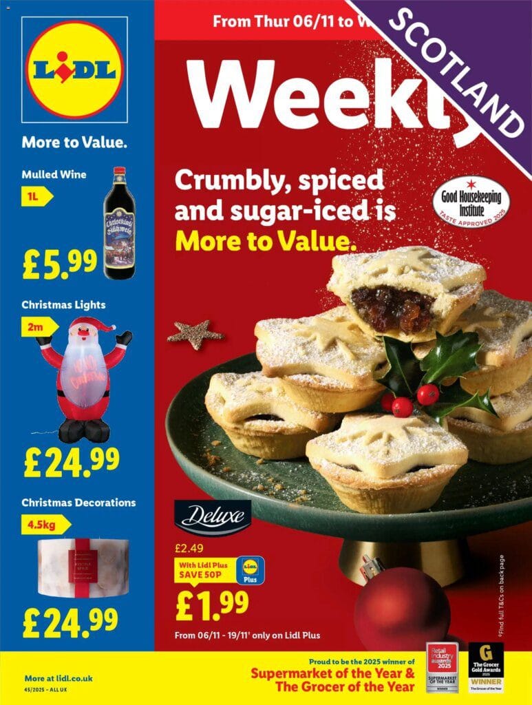 Lidl offers this week 06 November Scotland