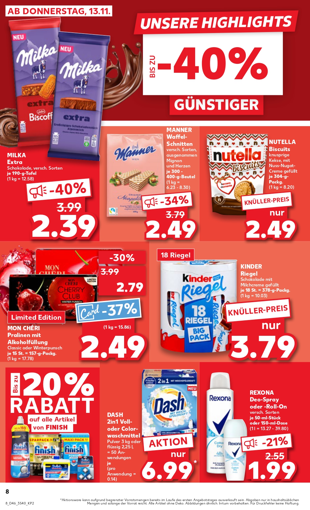 Kaufland Prospekt für nächste Woche: Alle Angebote vom 13.11.2025 bis 18.11.2025 15
