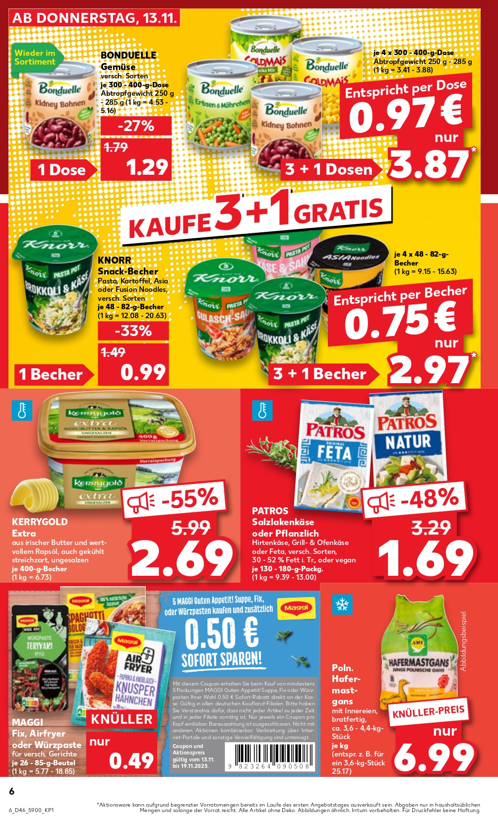 Kaufland Prospekt für nächste Woche: Alle Angebote vom 13.11.2025 bis 18.11.2025 11