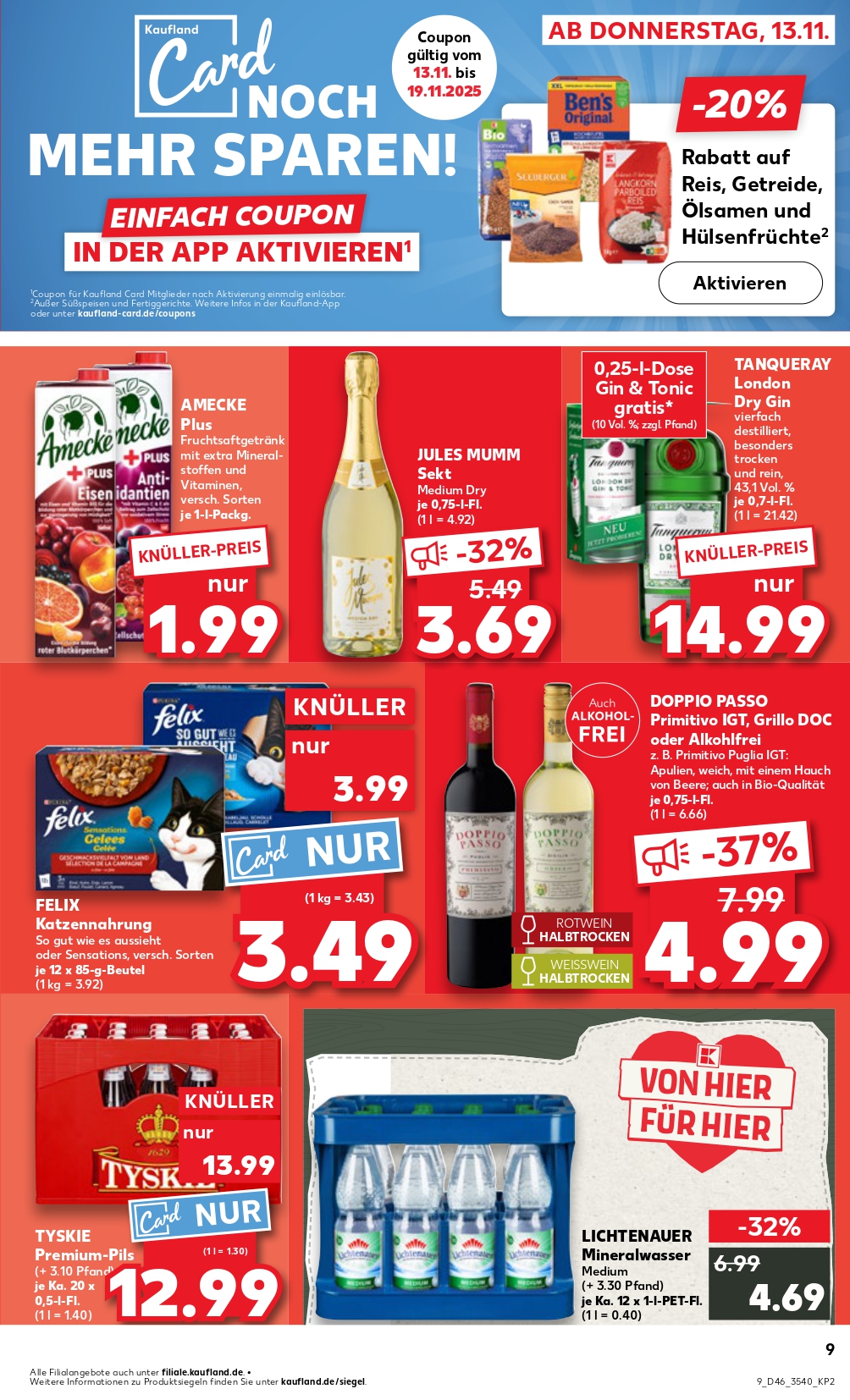 Kaufland Prospekt für nächste Woche: Alle Angebote vom 13.11.2025 bis 18.11.2025 17