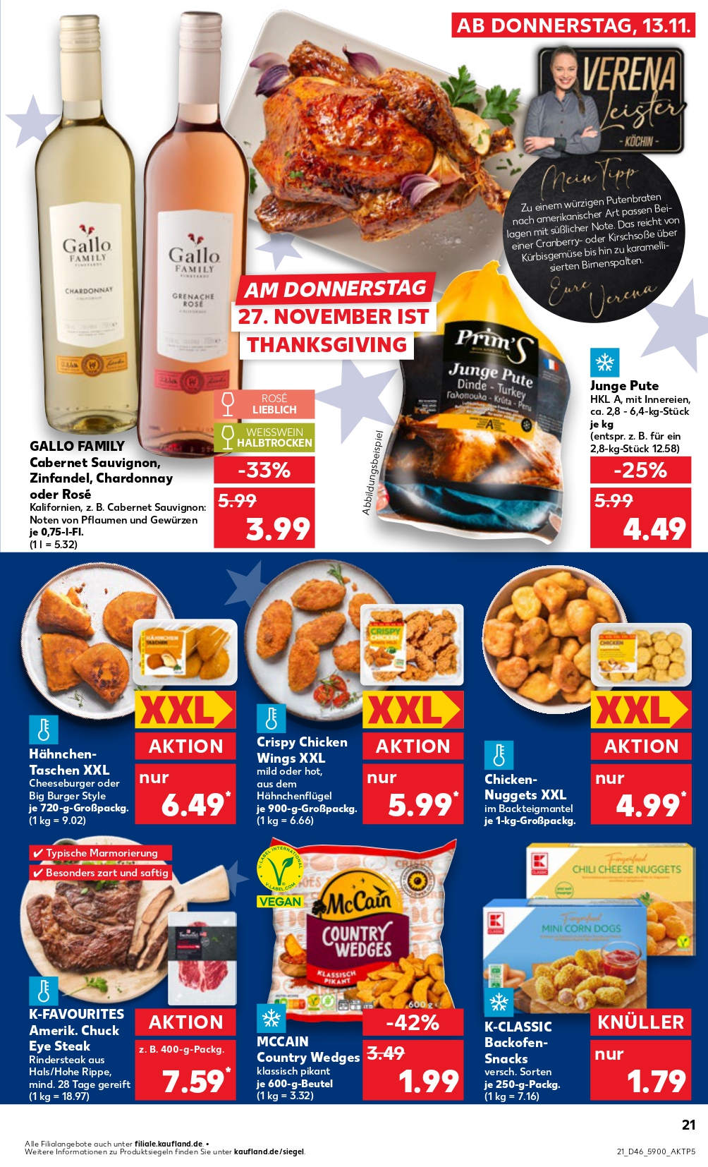 Kaufland Prospekt für nächste Woche: Alle Angebote vom 13.11.2025 bis 18.11.2025 41