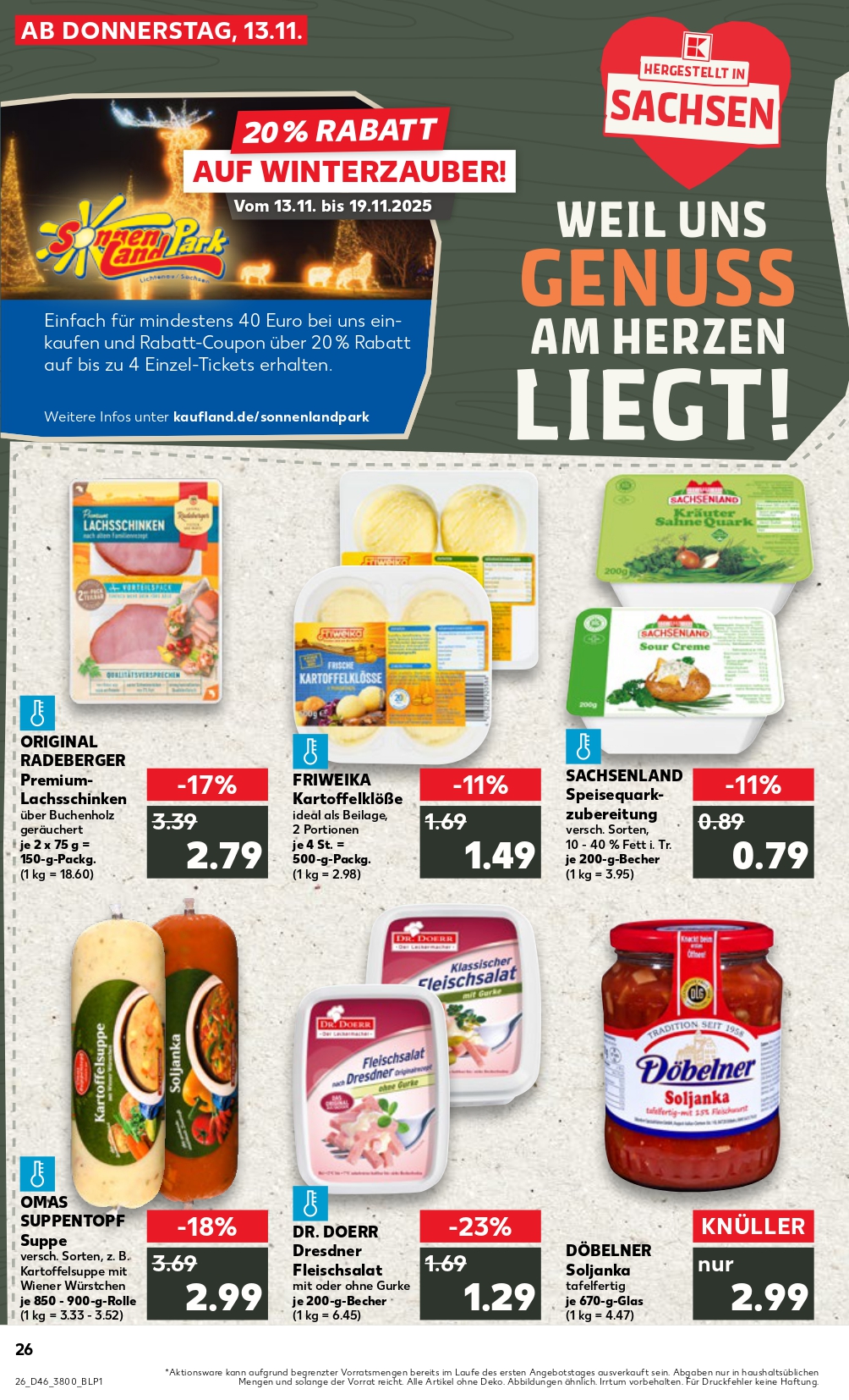 Kaufland Prospekt für nächste Woche: Alle Angebote vom 13.11.2025 bis 18.11.2025 51