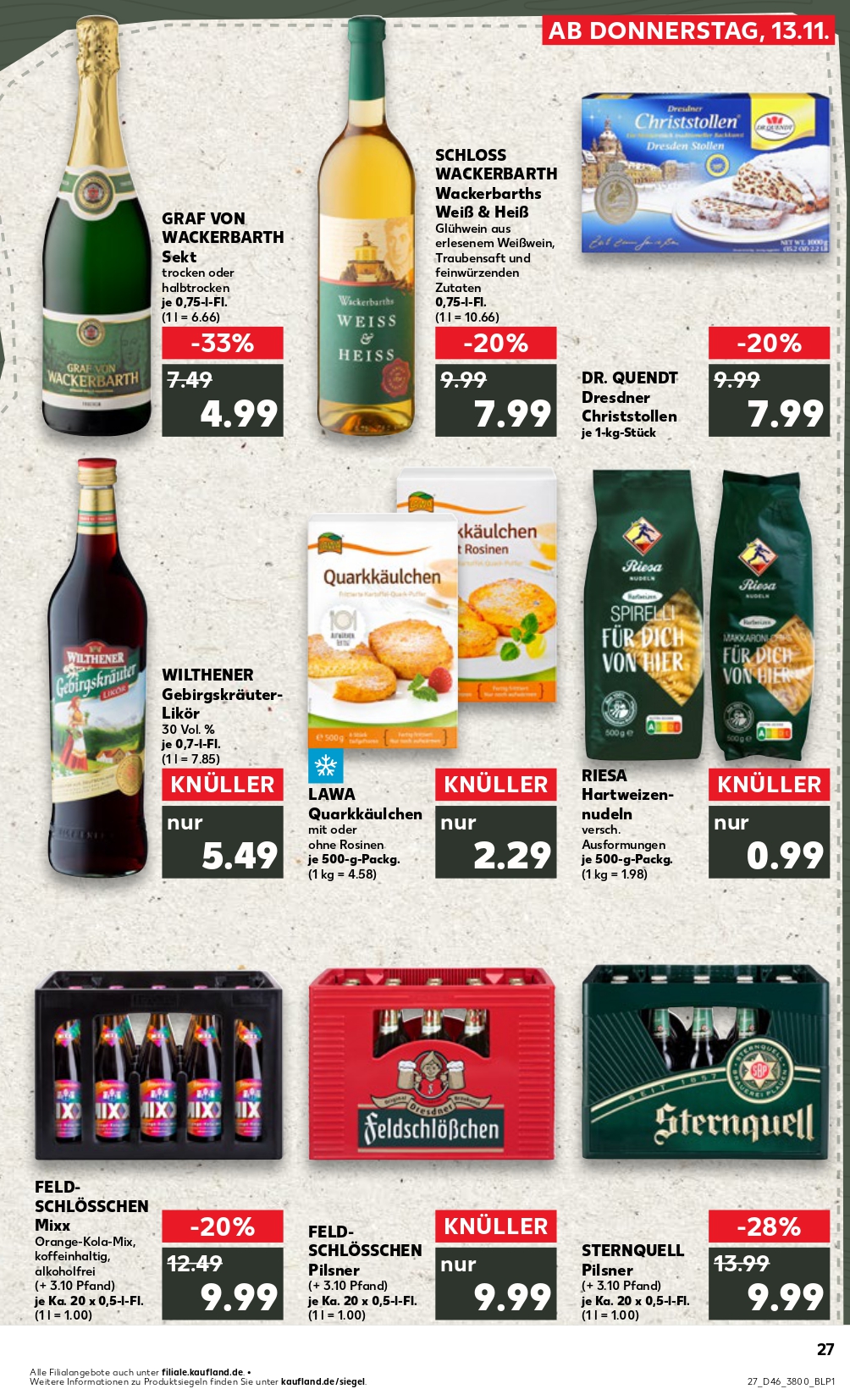 Kaufland Prospekt für nächste Woche: Alle Angebote vom 13.11.2025 bis 18.11.2025 53
