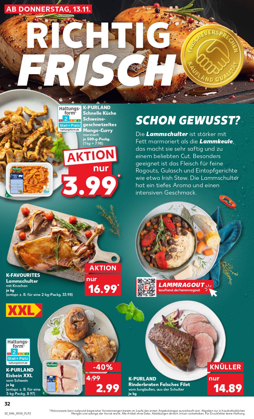 Kaufland Prospekt für nächste Woche: Alle Angebote vom 13.11.2025 bis 18.11.2025 63