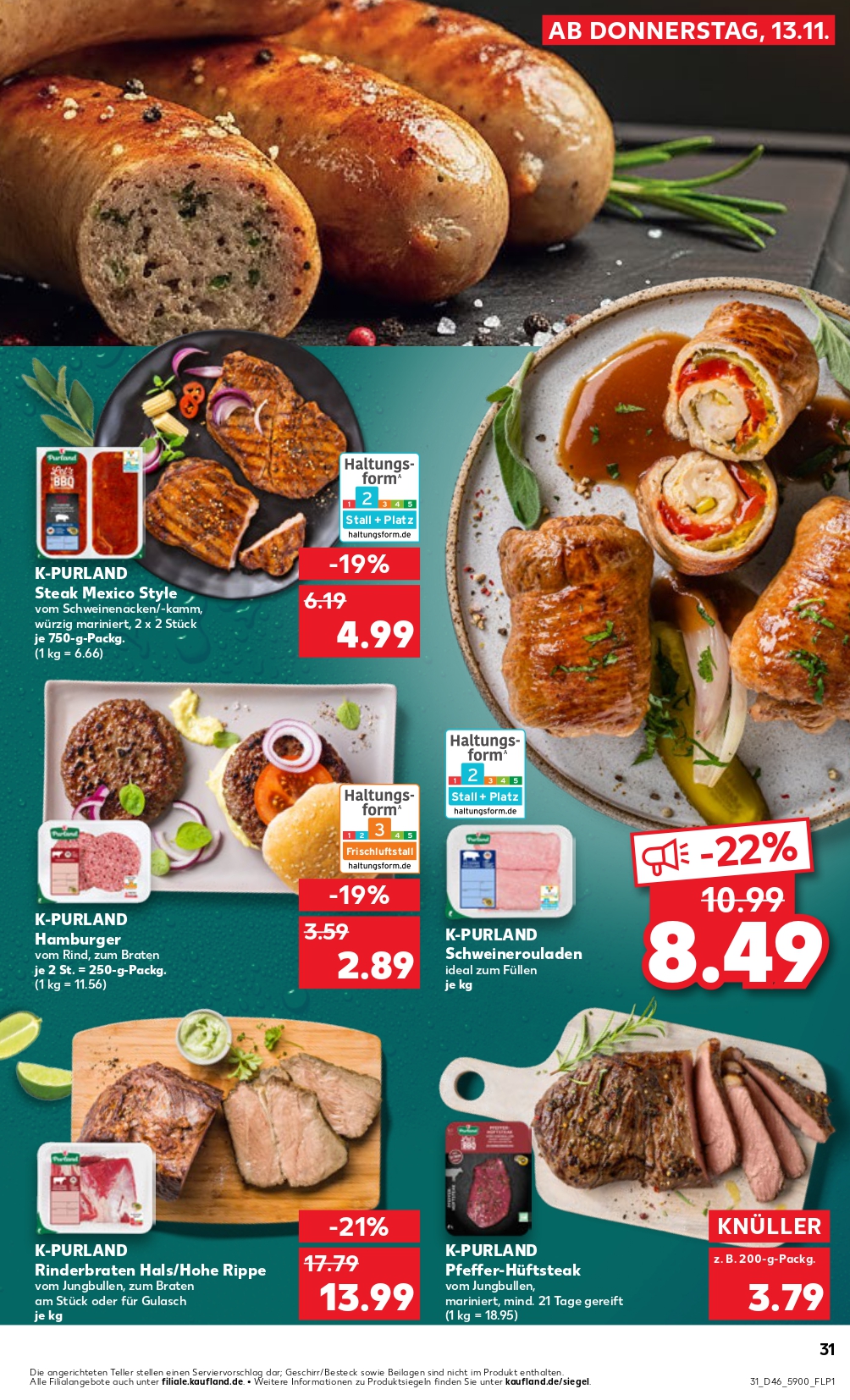 Kaufland Prospekt für nächste Woche: Alle Angebote vom 13.11.2025 bis 18.11.2025 61