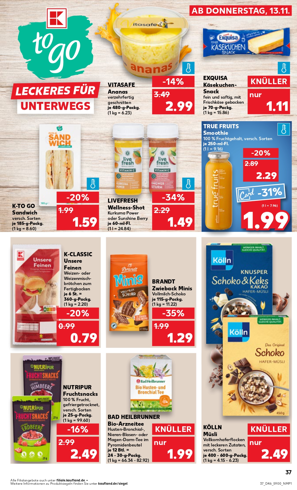 Kaufland Prospekt für nächste Woche: Alle Angebote vom 13.11.2025 bis 18.11.2025 73