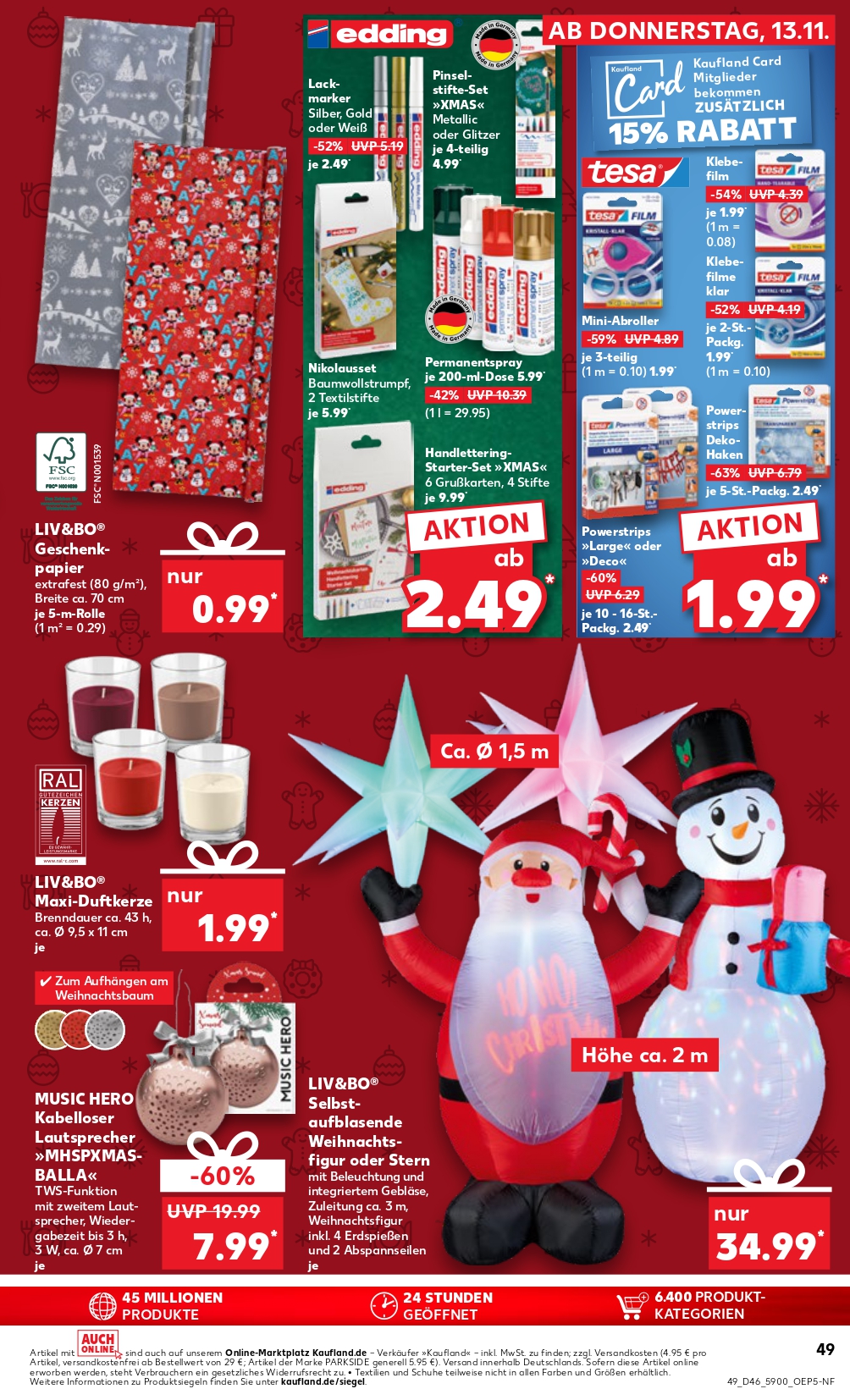 Kaufland Prospekt für nächste Woche: Alle Angebote vom 13.11.2025 bis 18.11.2025 97