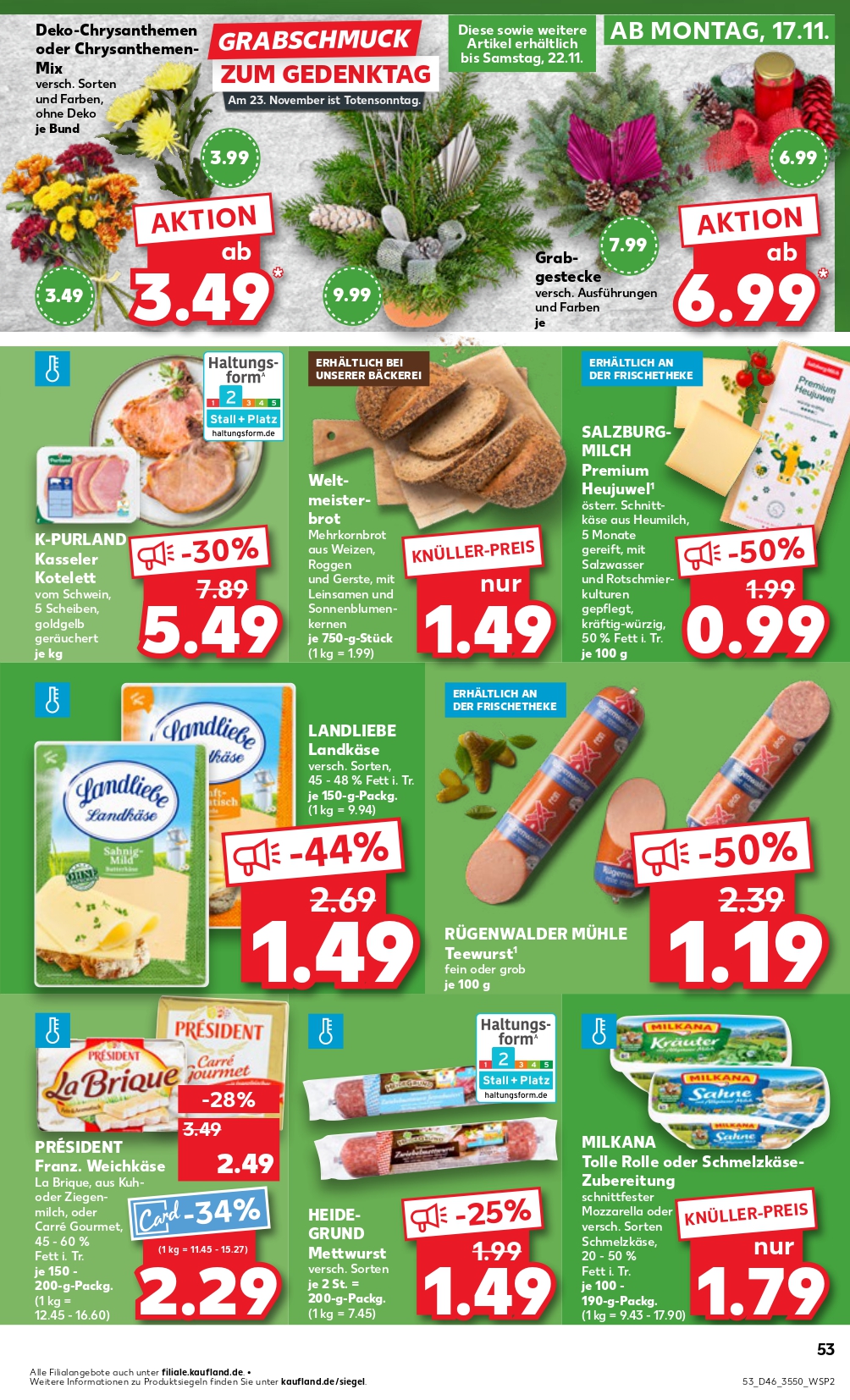 Kaufland Prospekt für nächste Woche: Alle Angebote vom 13.11.2025 bis 18.11.2025 105