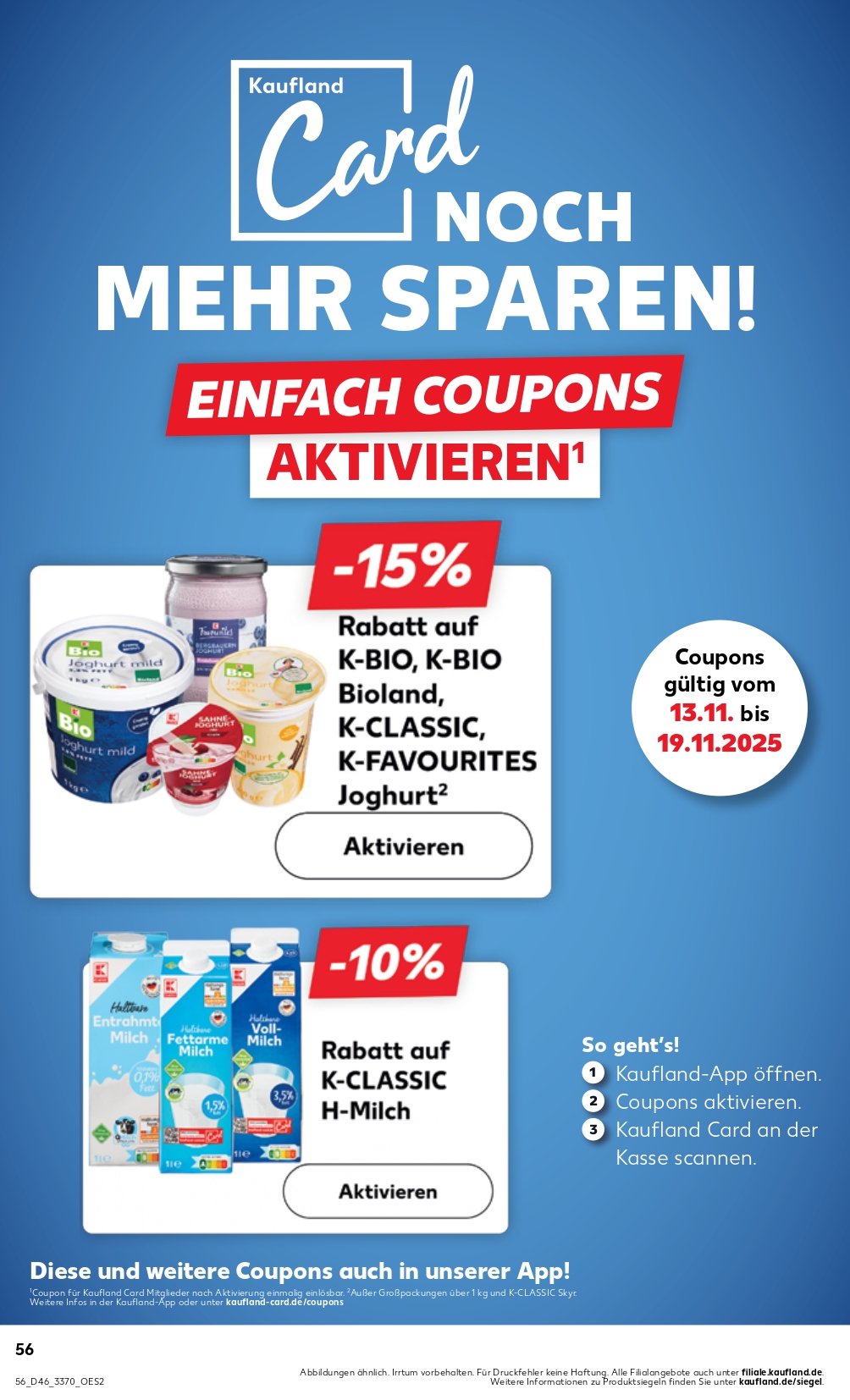 Kaufland Prospekt für nächste Woche: Alle Angebote vom 13.11.2025 bis 18.11.2025 111