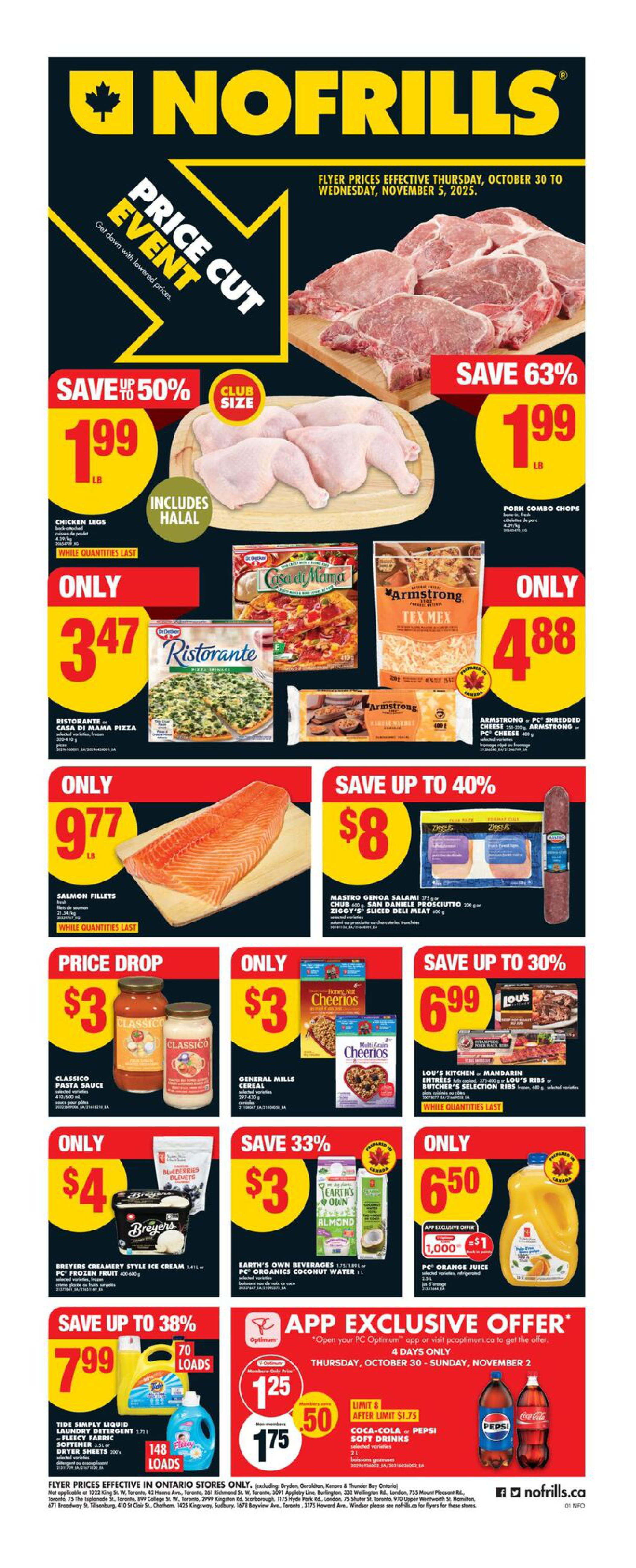 No Frills Flyer (ON) October 30 – November 5, 2025 1