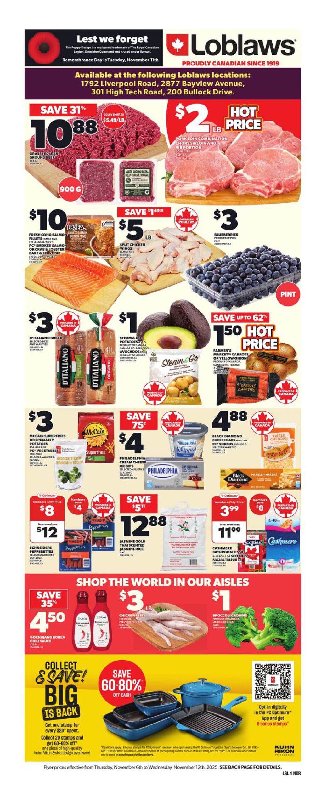 Loblaws Flyer Sale November 6 – November 12, 2025