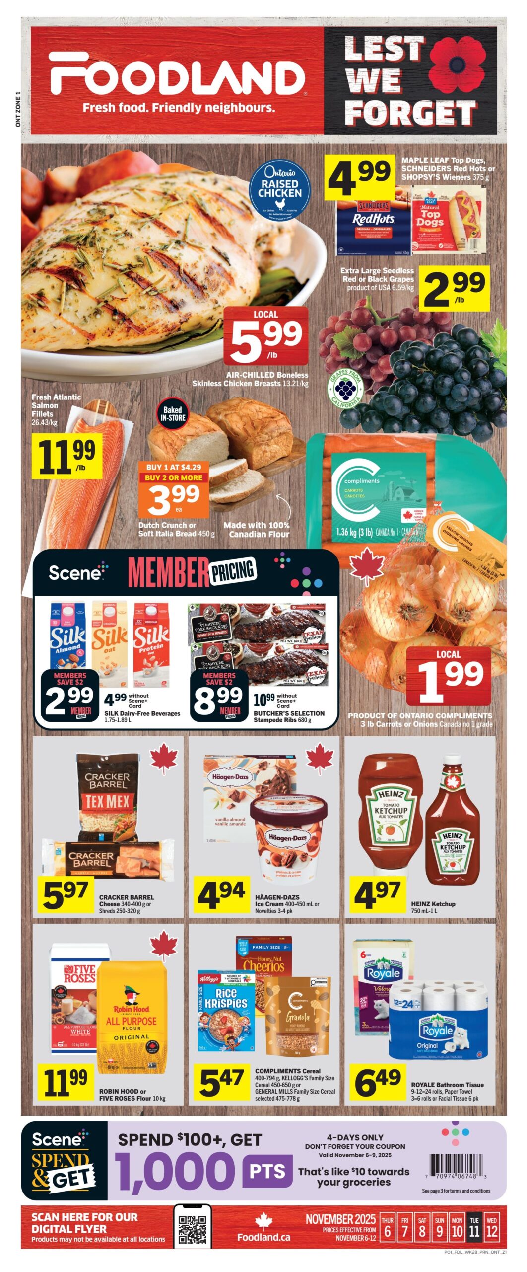 Canada 22 Foodland Flyer Sale November 6 – November 12, 2025