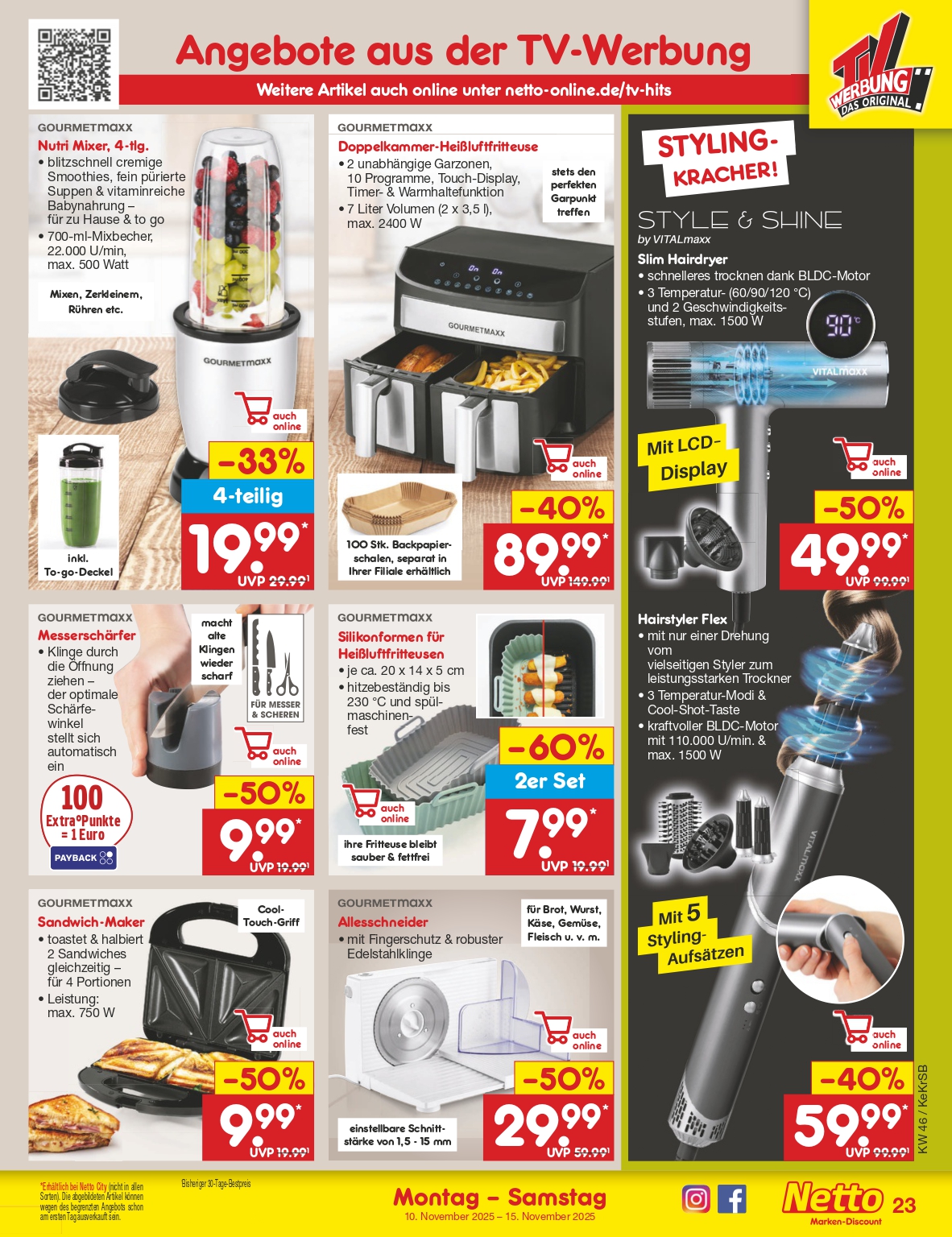 Netto Prospekt gültig vom 10.11.2025 bis 15.11.2025 52