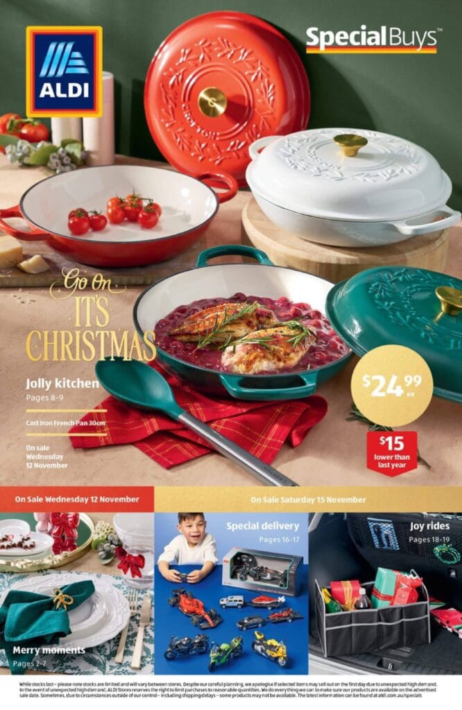 Aldi Catalogue 12 November – 18 November 2025. Special Buys