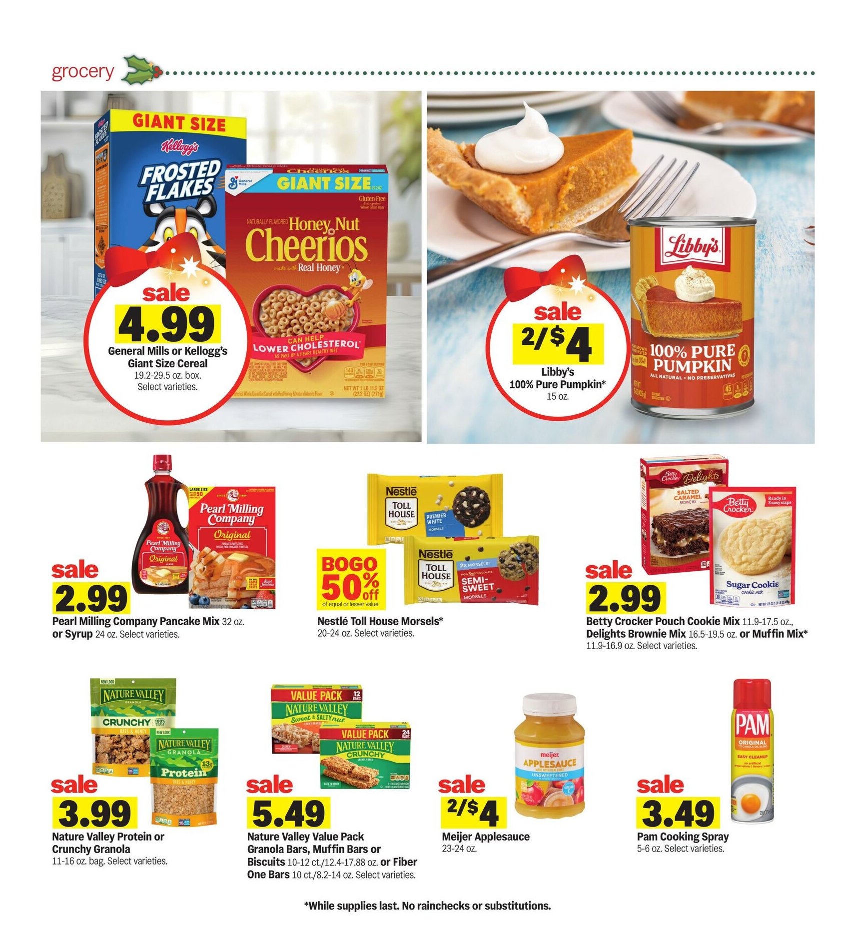 Meijer weekly ad this week 05 November Meijer sale ad 10