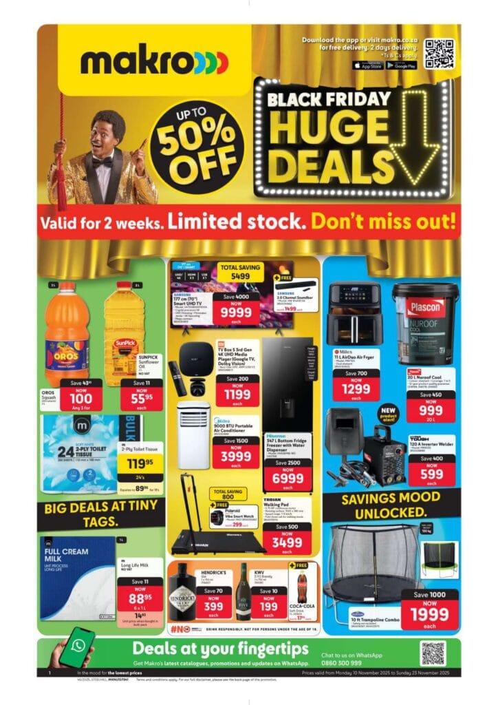 Makro Black Friday Catalogue Specials 2025