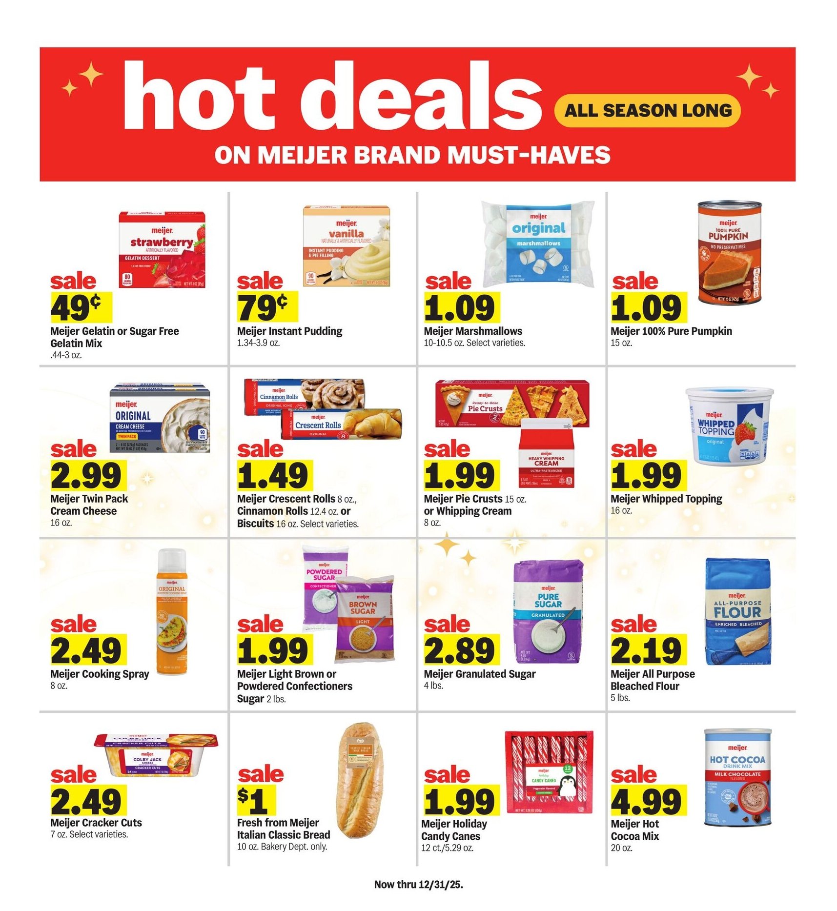 Meijer weekly ad this week 12 November Meijer sale ad 14