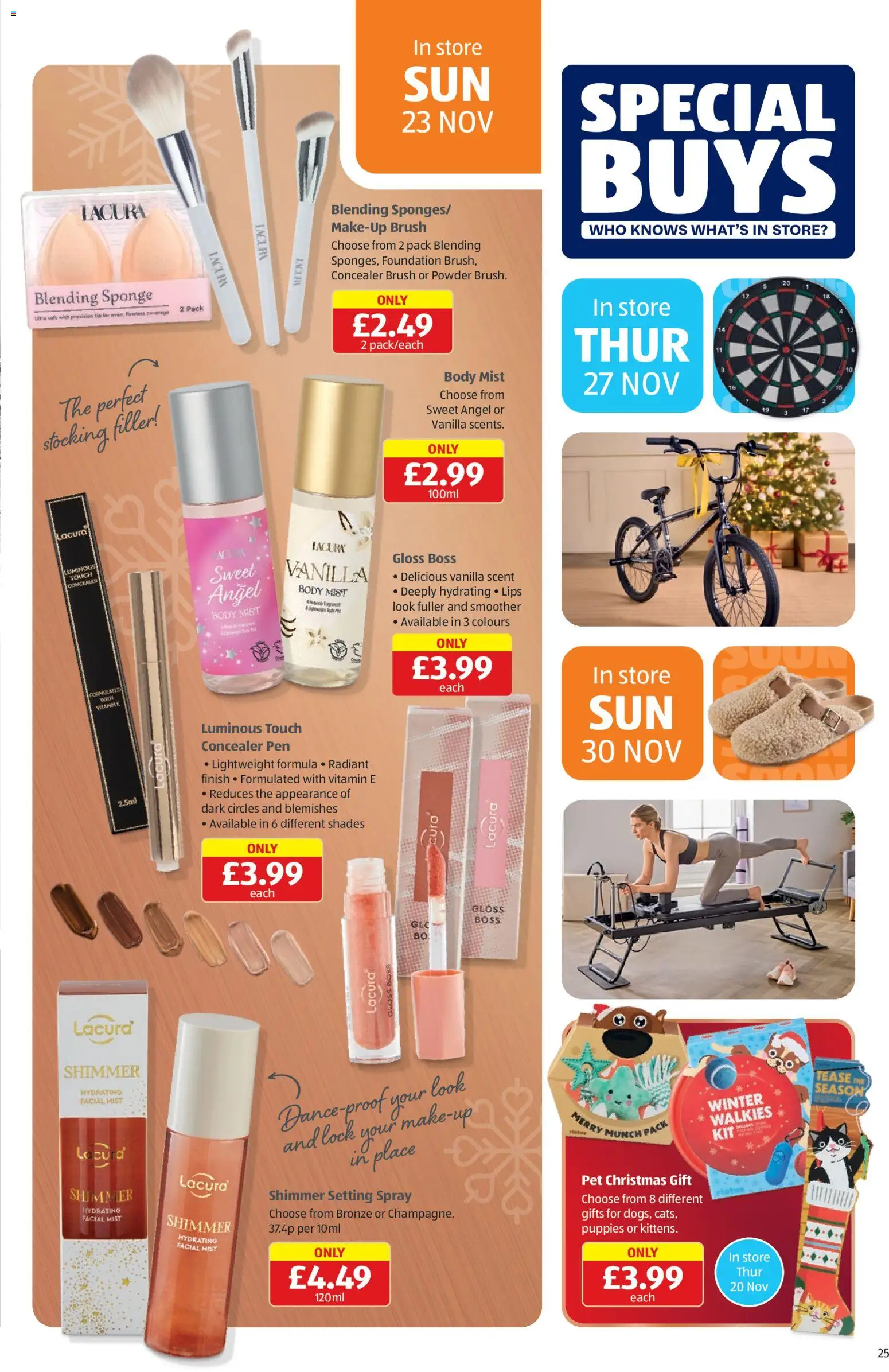 {H1} | Page: 25 | Products: Concealer, Powder, Brush, Champagne {H1} | Page: 25 | Products: Concealer, Powder, Brush, Champagne