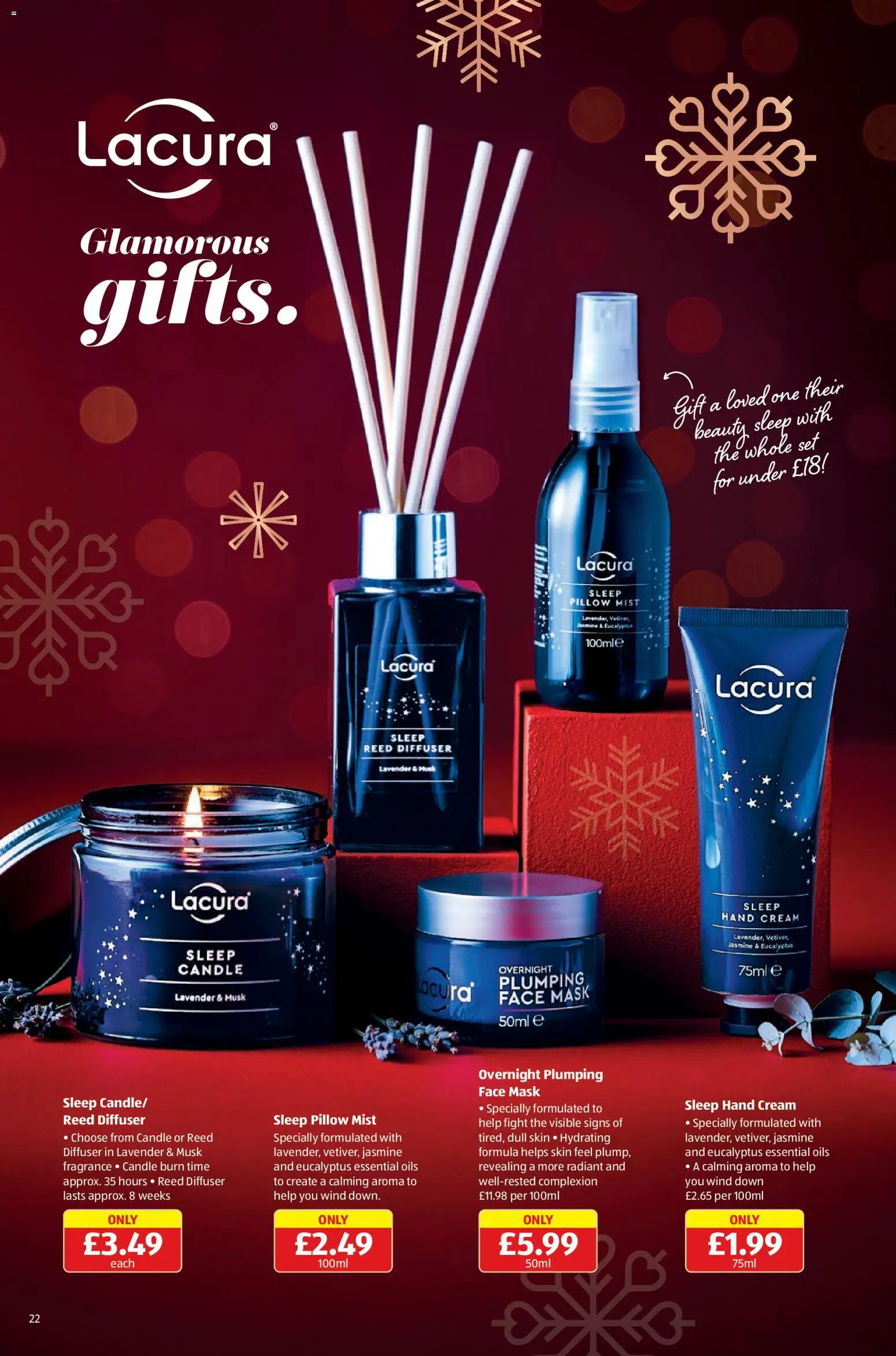 {H1} | Page: 22 | Products: Mask, Lavender, Cream, Pillow {H1} | Page: 22 | Products: Mask, Lavender, Cream, Pillow