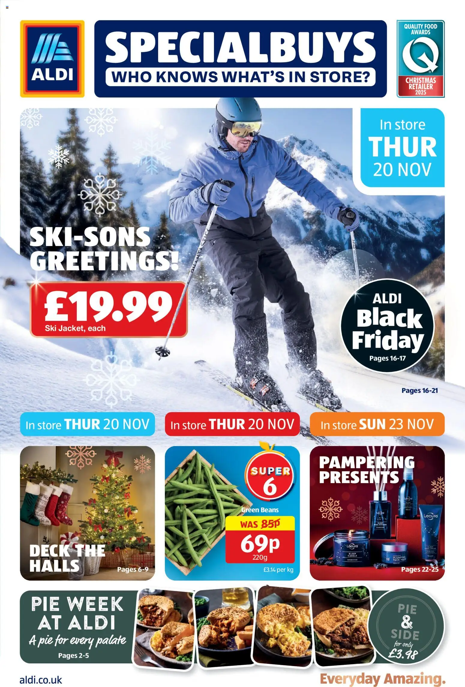 Aldi – Weekly offers UK Specialbuys (20/11/2025 – 23/11/2025) – Offers Online