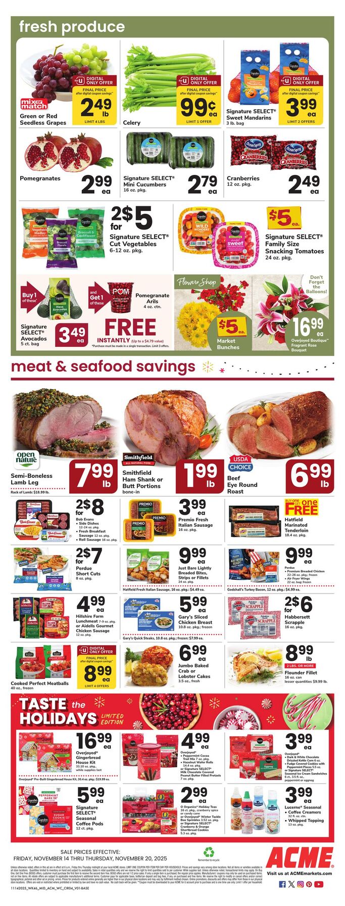 Acme Weekly Ad November 14 – November 20, 2025 5
