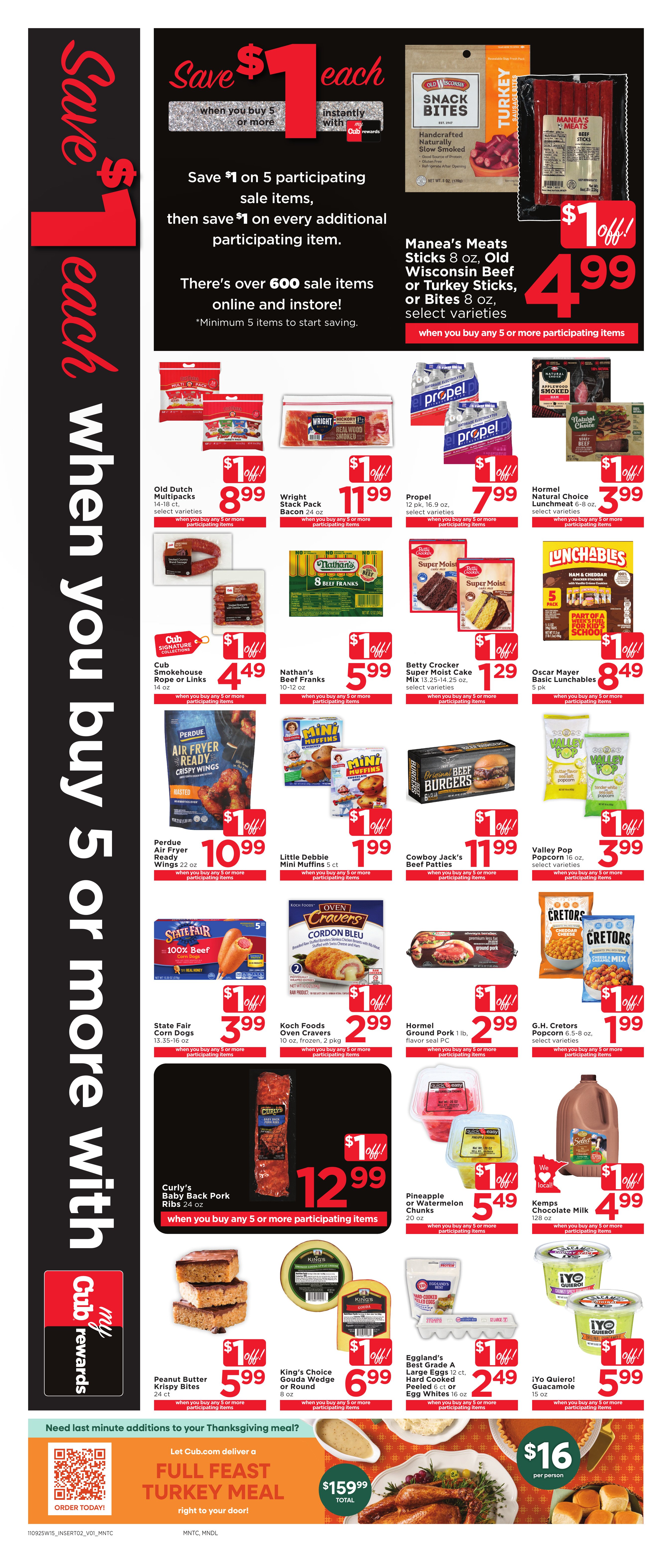 Cub Foods Ad This Week Circular Preview 09 November 5
