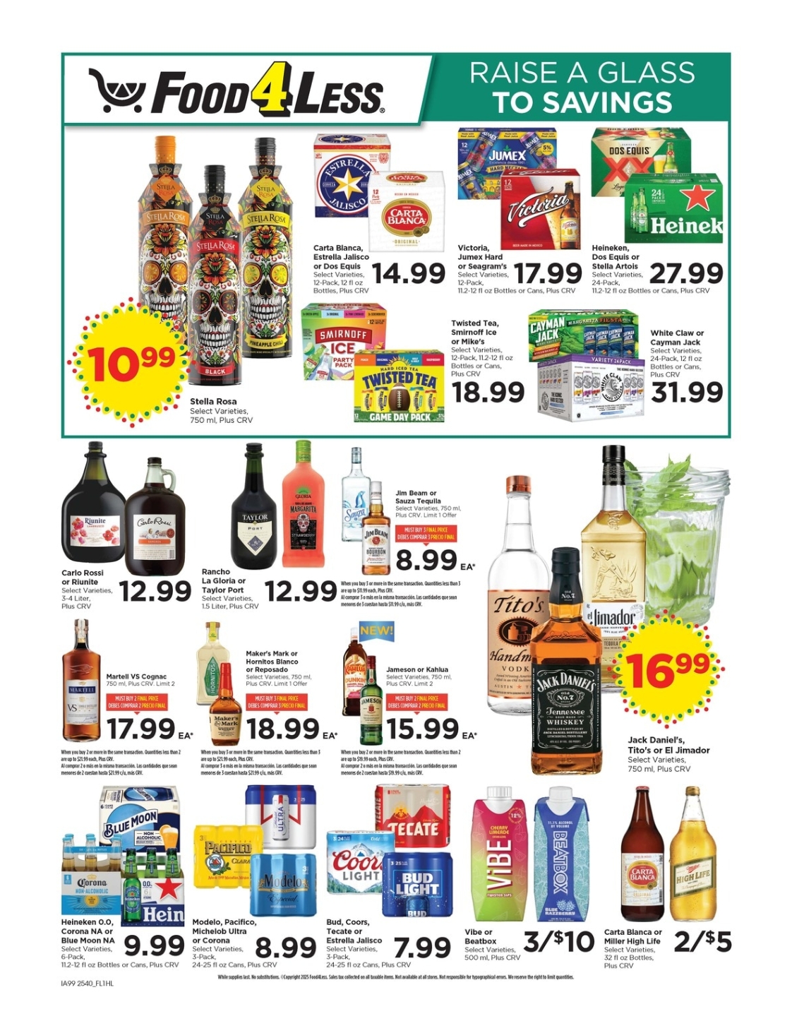 Food 4 Less Sales Ad 05 November 8