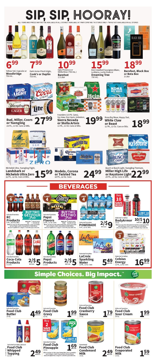 Food City Ad This Week 05 November 6
