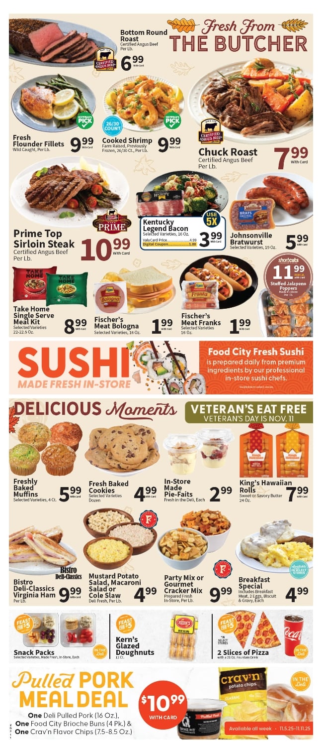 Food City Ad This Week 05 November 4