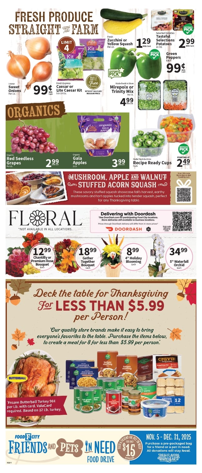 Food City Ad Sale November 12 – November 18, 2025 5