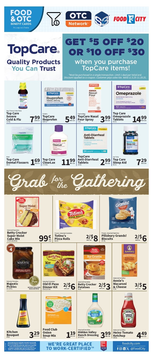 Food City Ad Sale November 12 – November 18, 2025 7