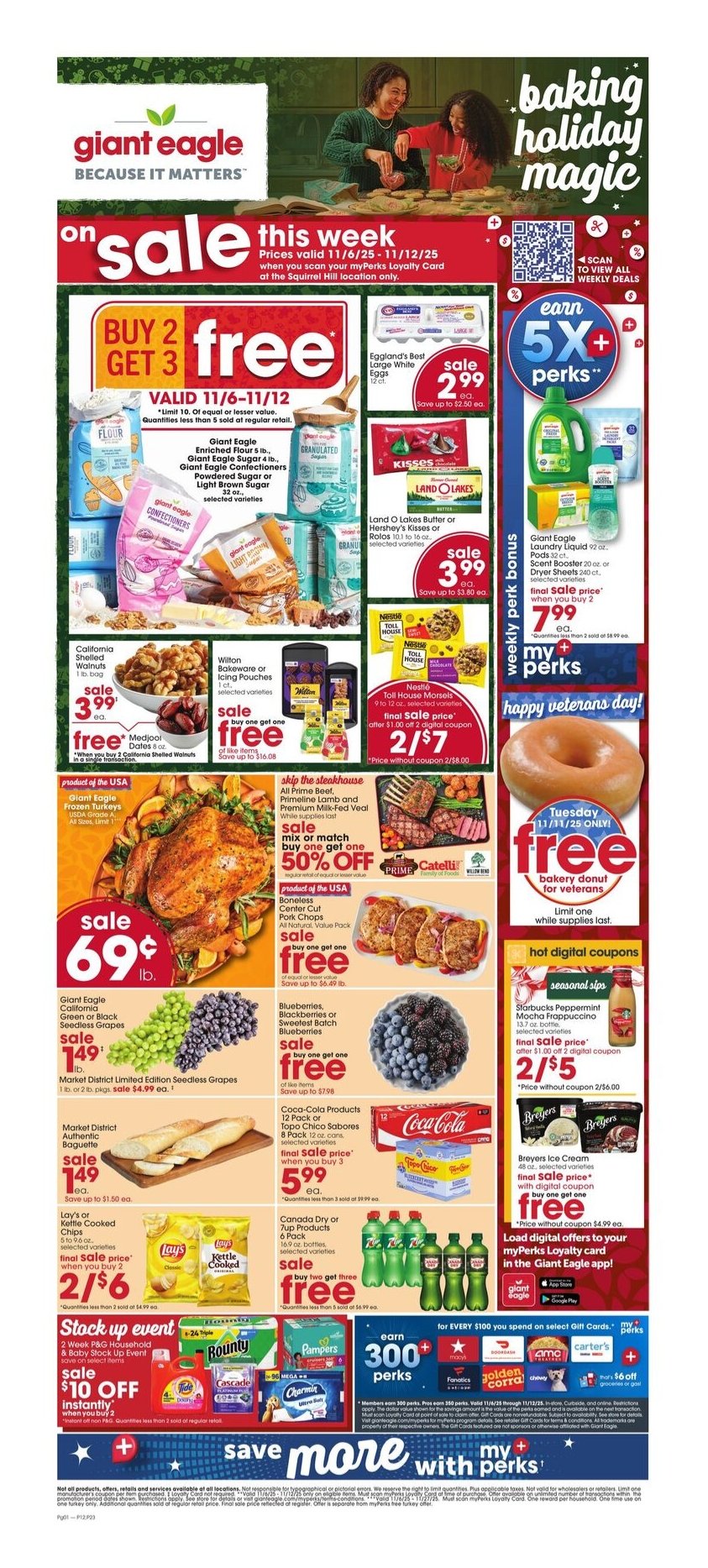 Giant Eagle Sales Ad Preview this week 06 November 3