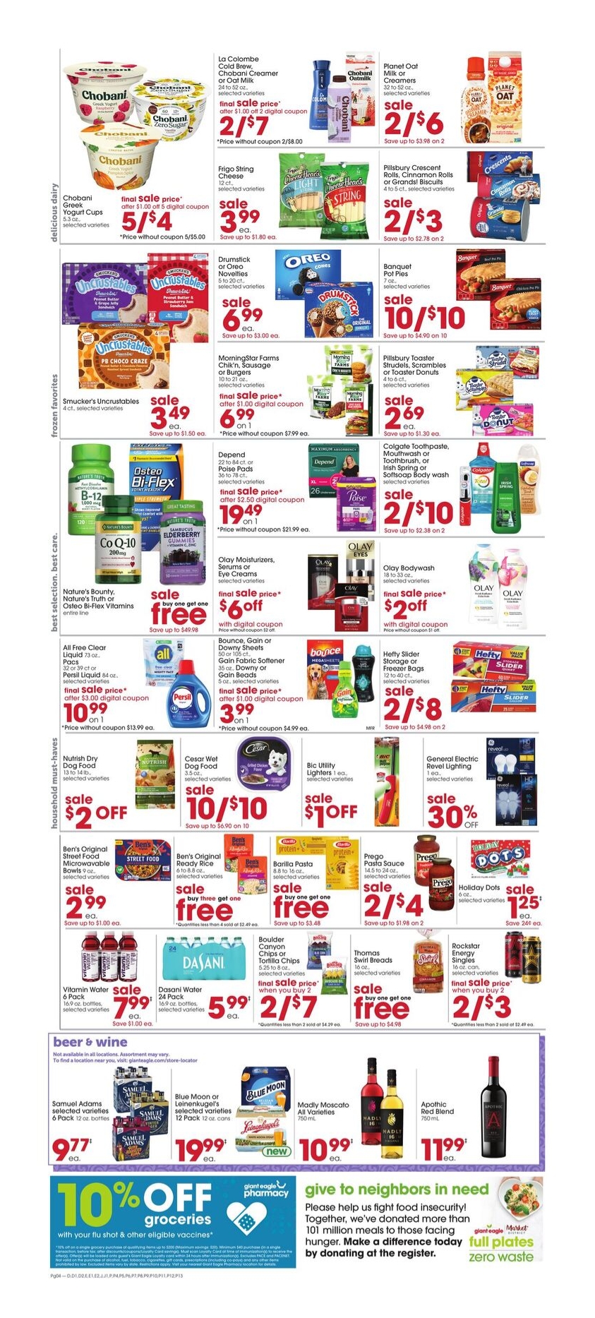 Giant Eagle Sales Ad Preview this week 06 November 6