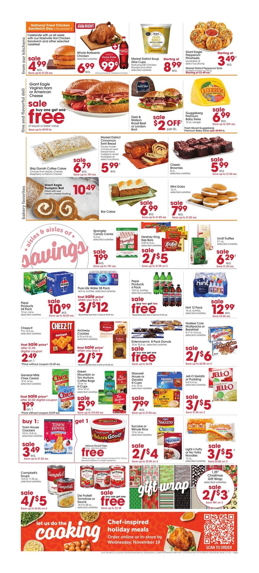 Giant Eagle Sales Ad Preview this week 06 November 5