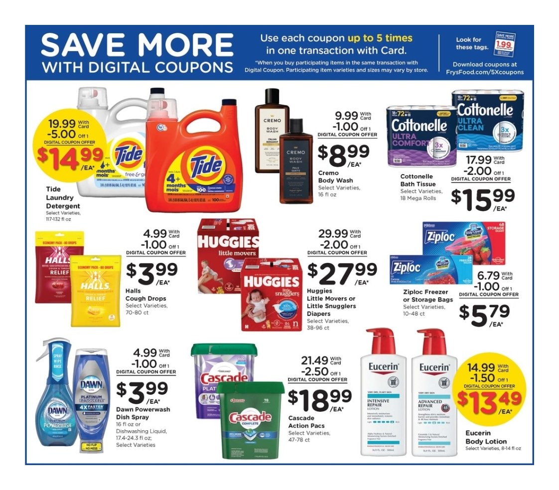 Fry’s Food Ad Specials November 12 – November 18, 2025 12